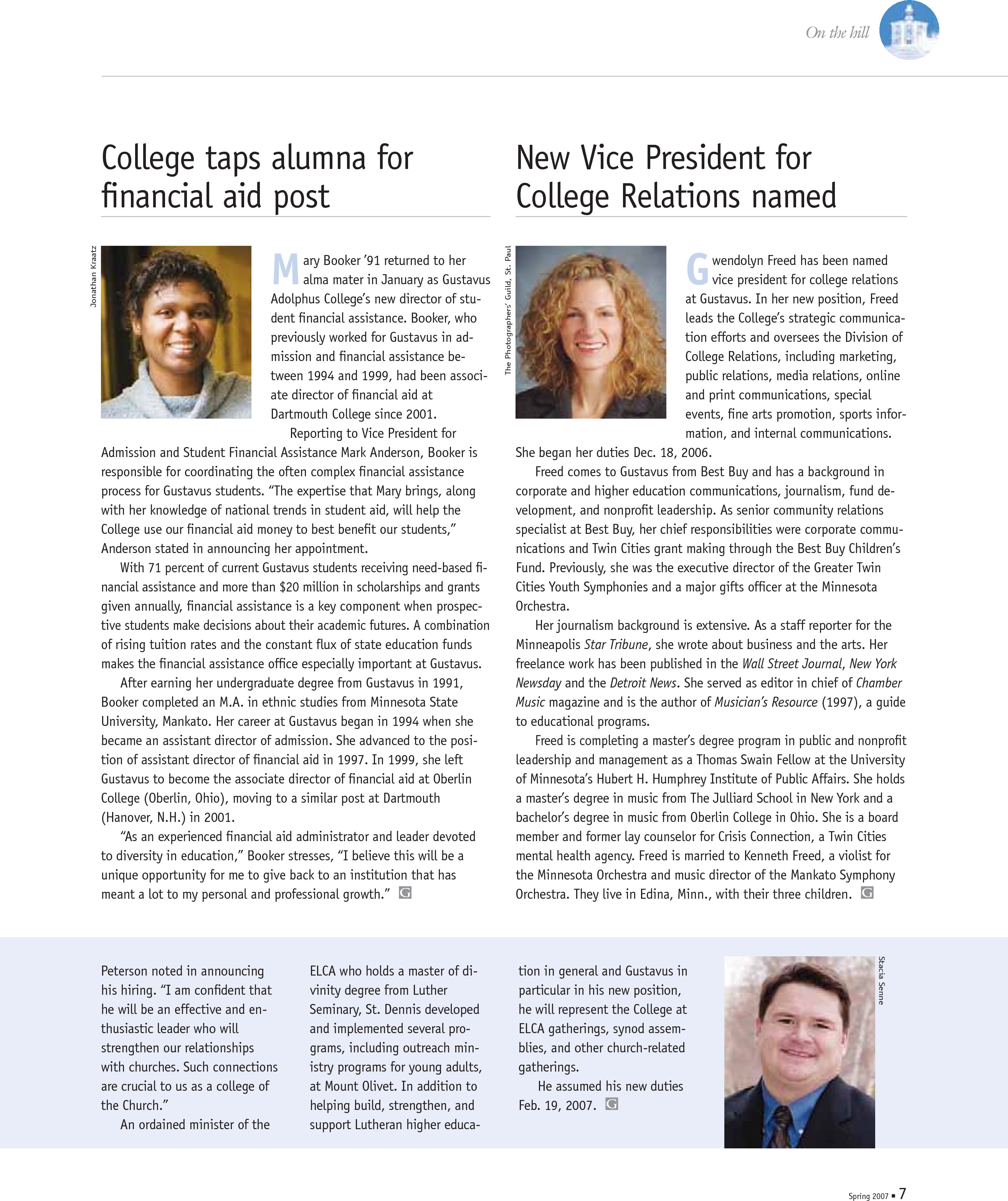 quarterly page