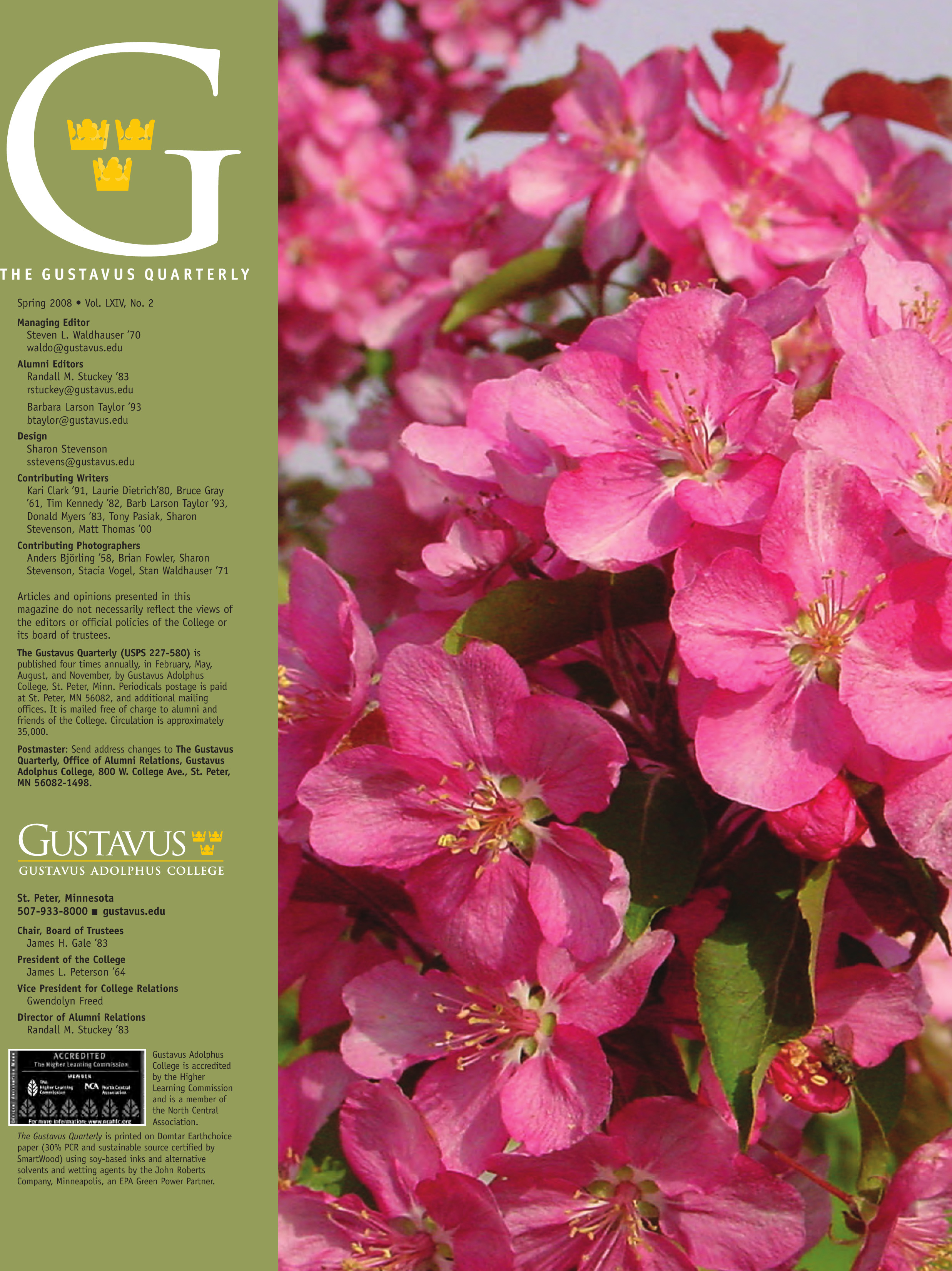 quarterly page