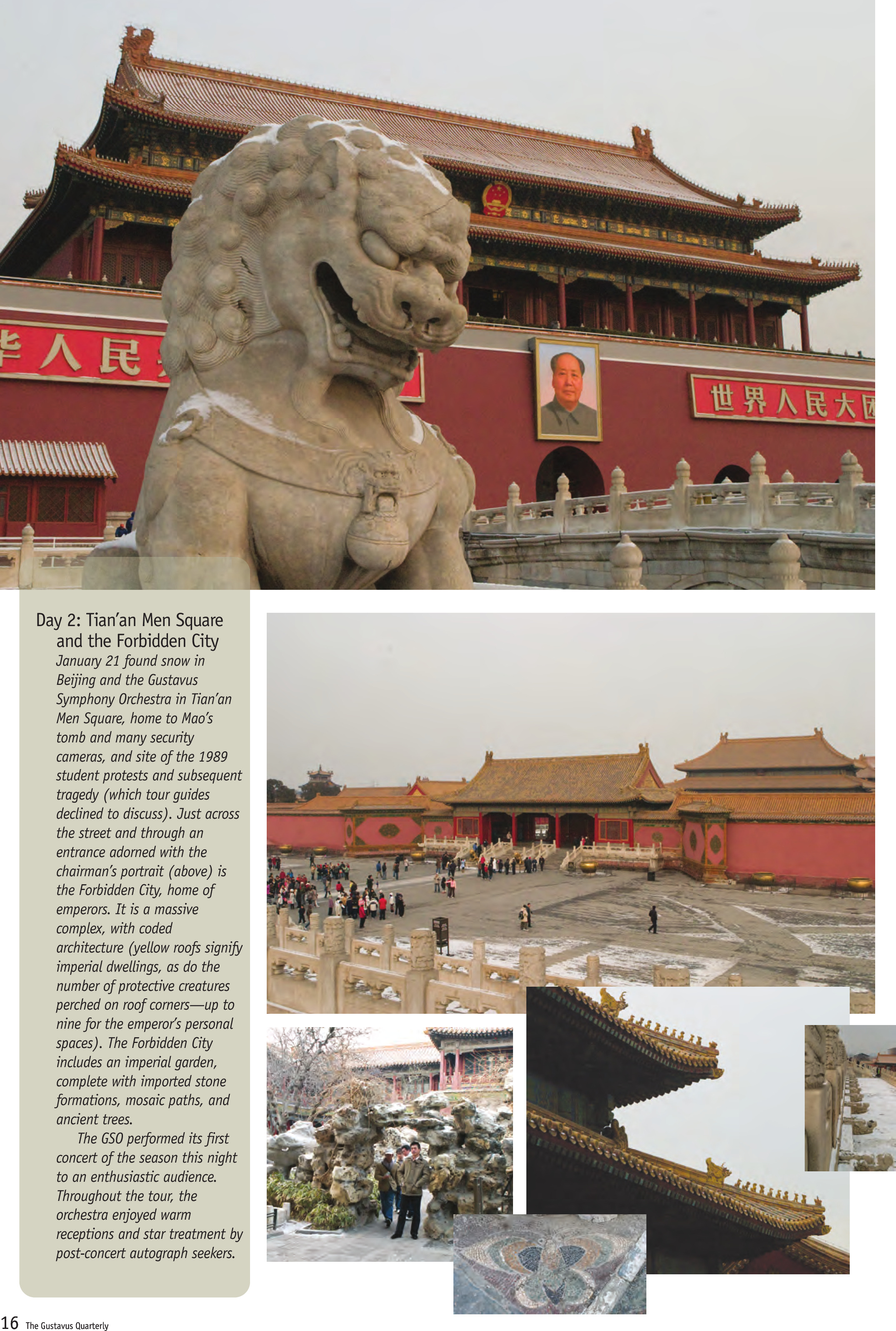 quarterly page