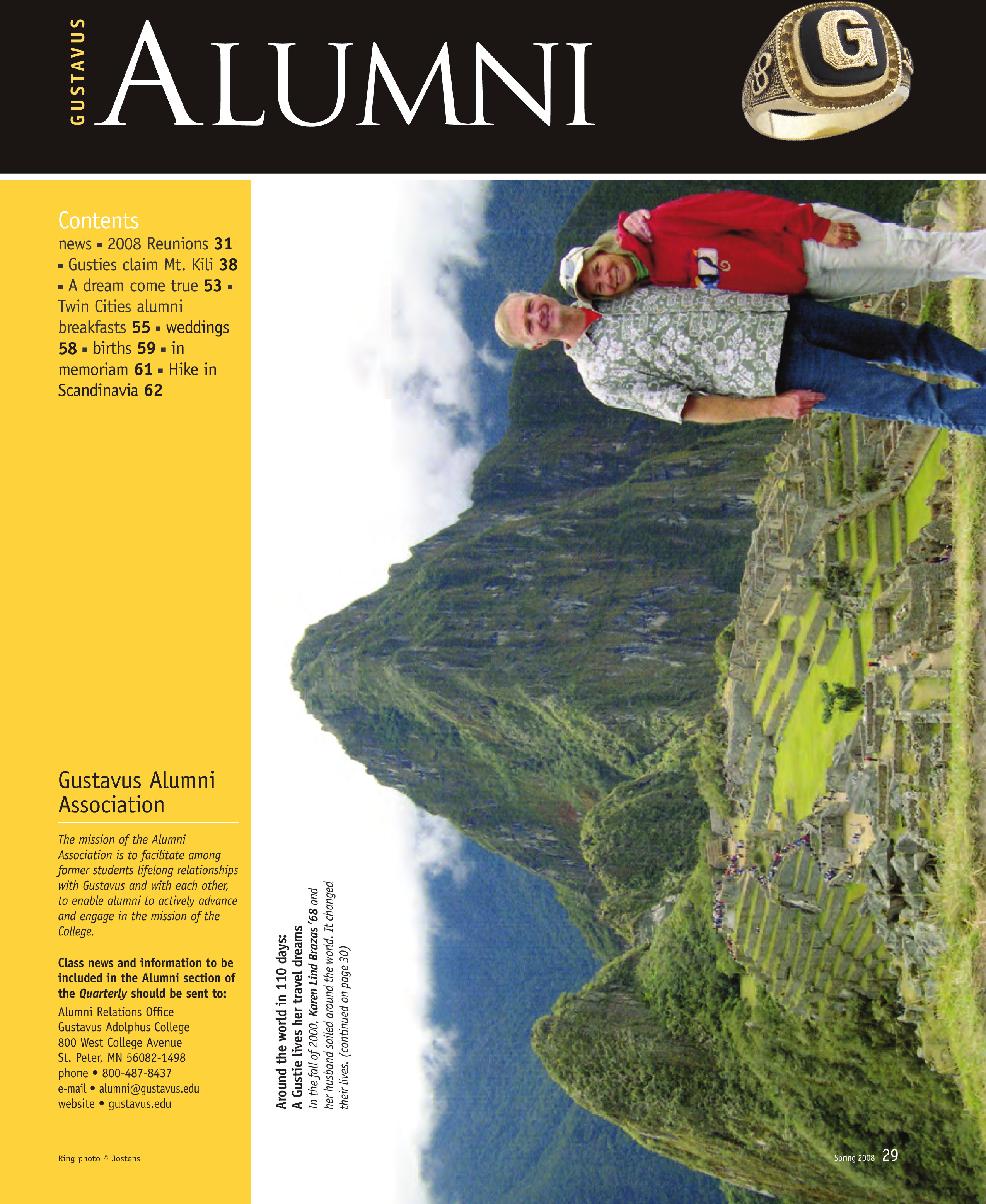 quarterly page