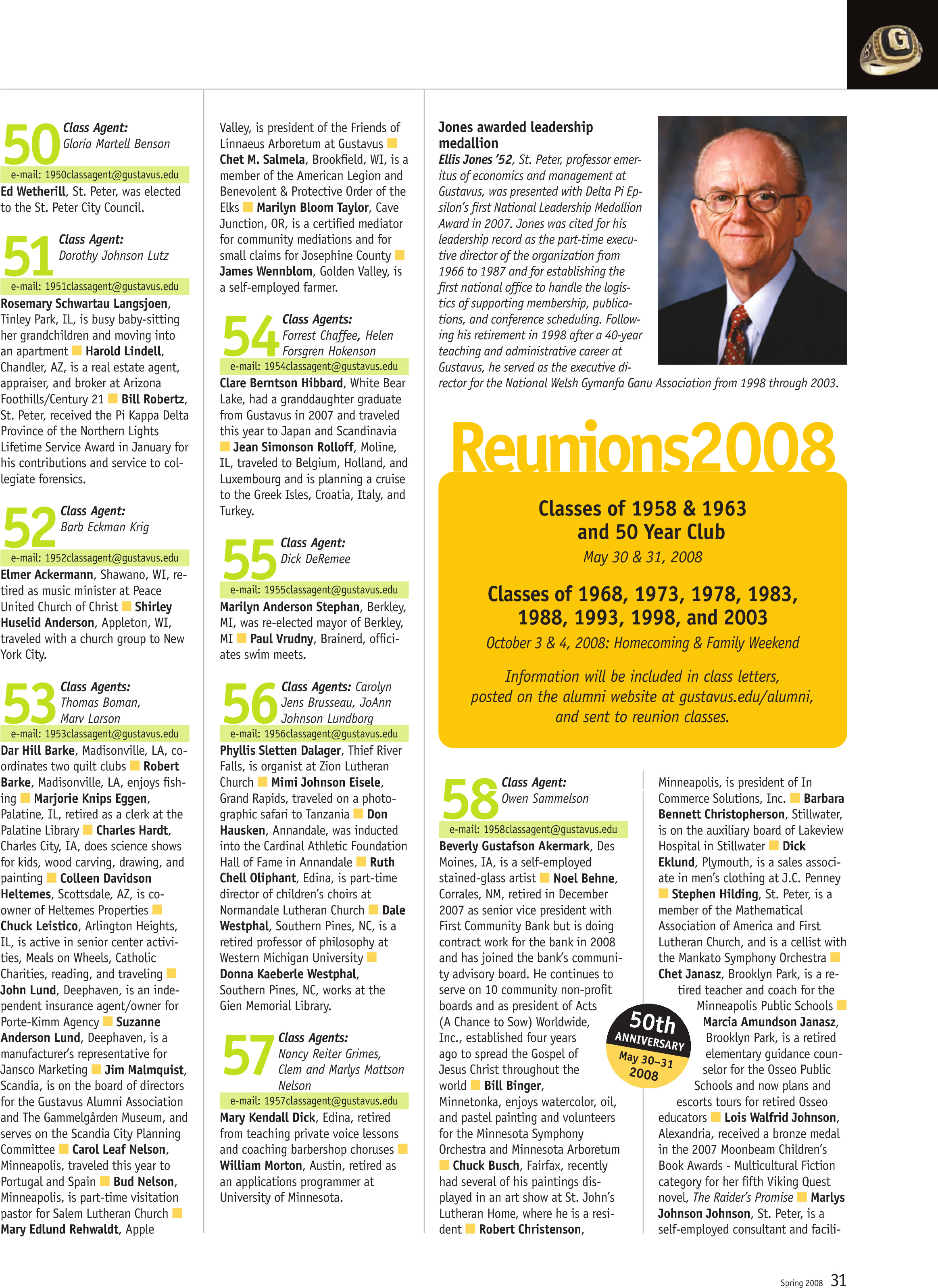 quarterly page