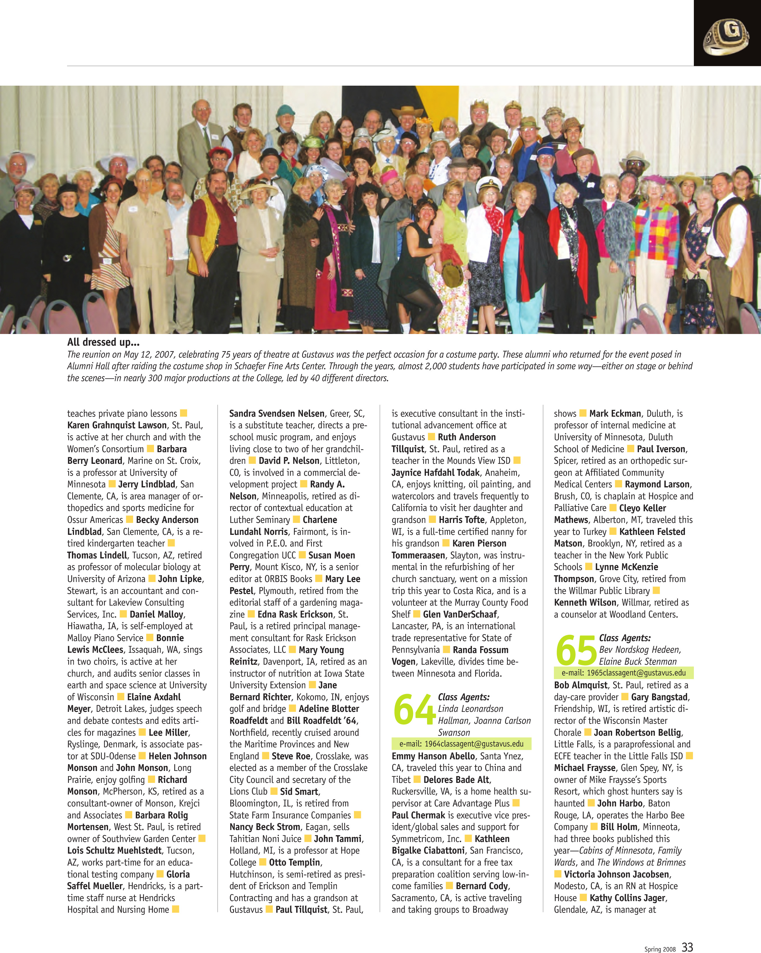 quarterly page
