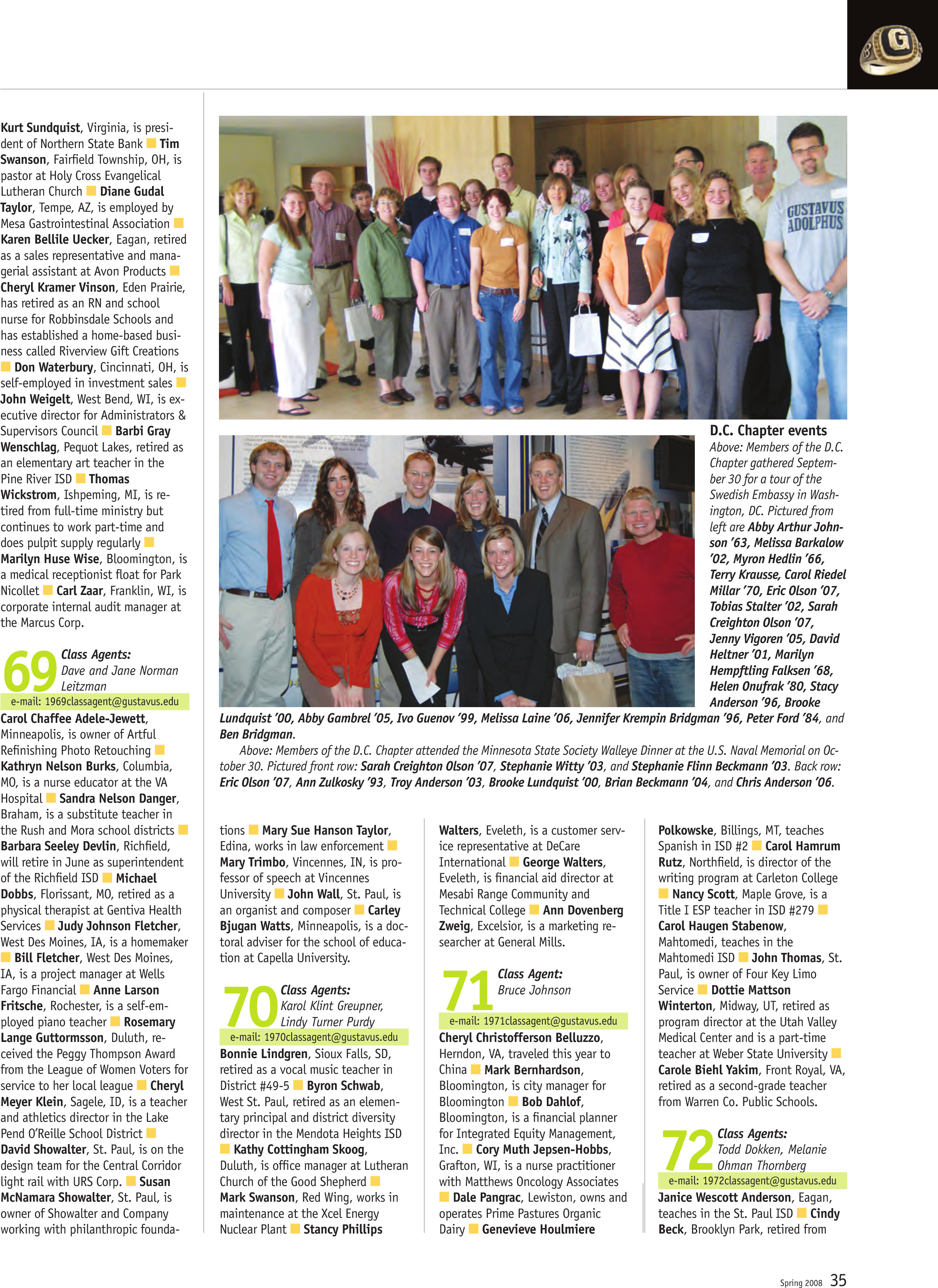 quarterly page
