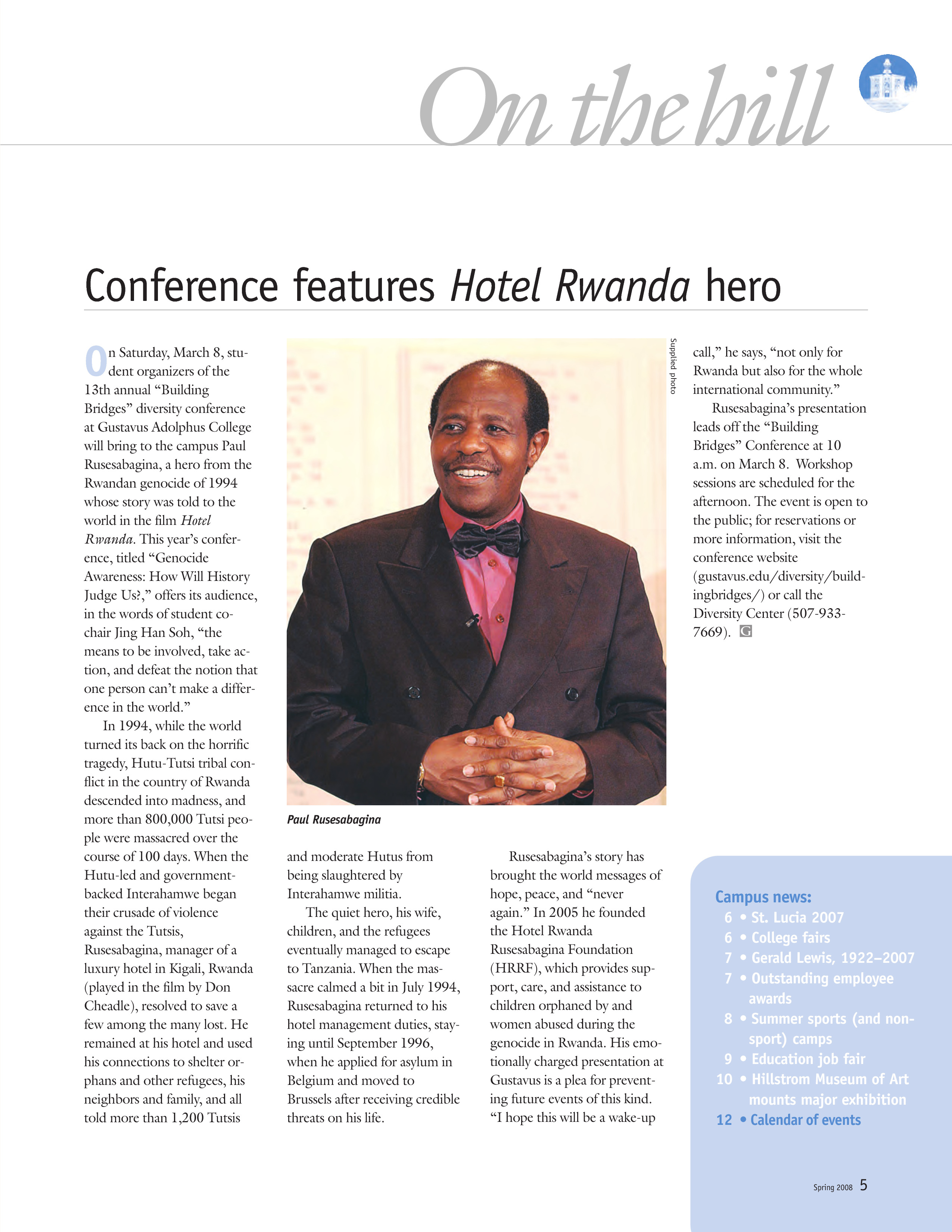 quarterly page