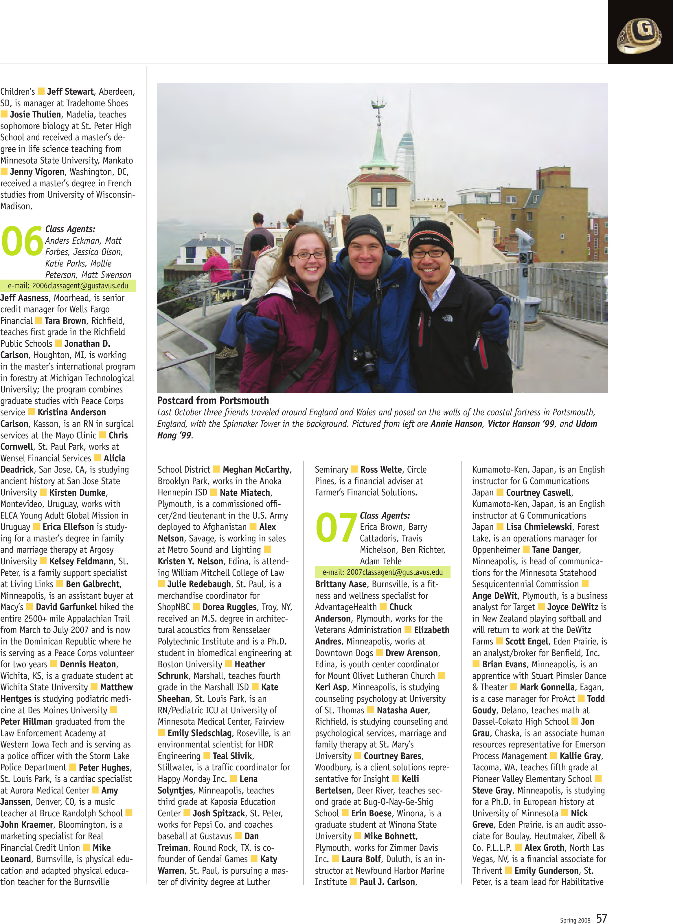 quarterly page