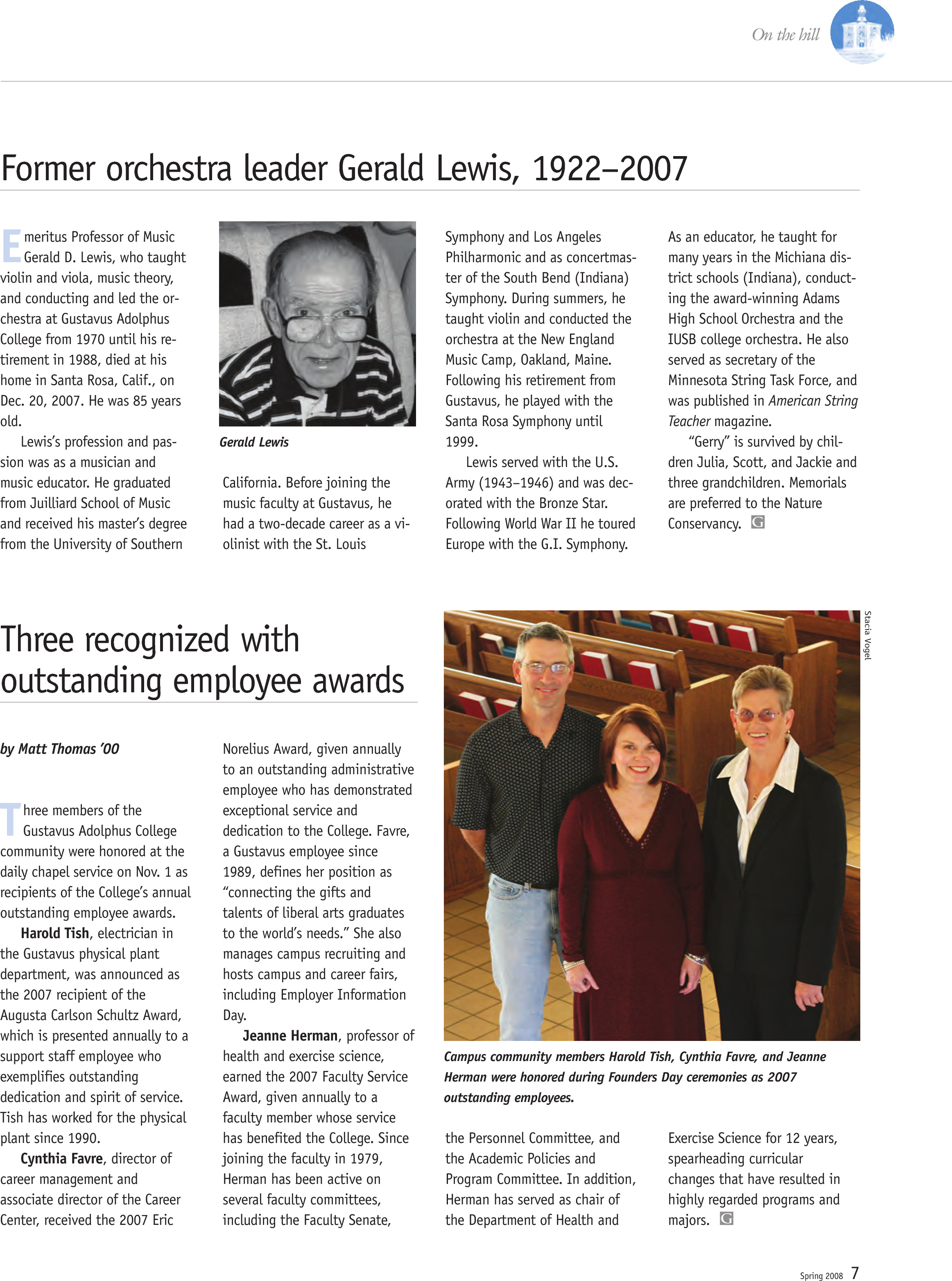 quarterly page