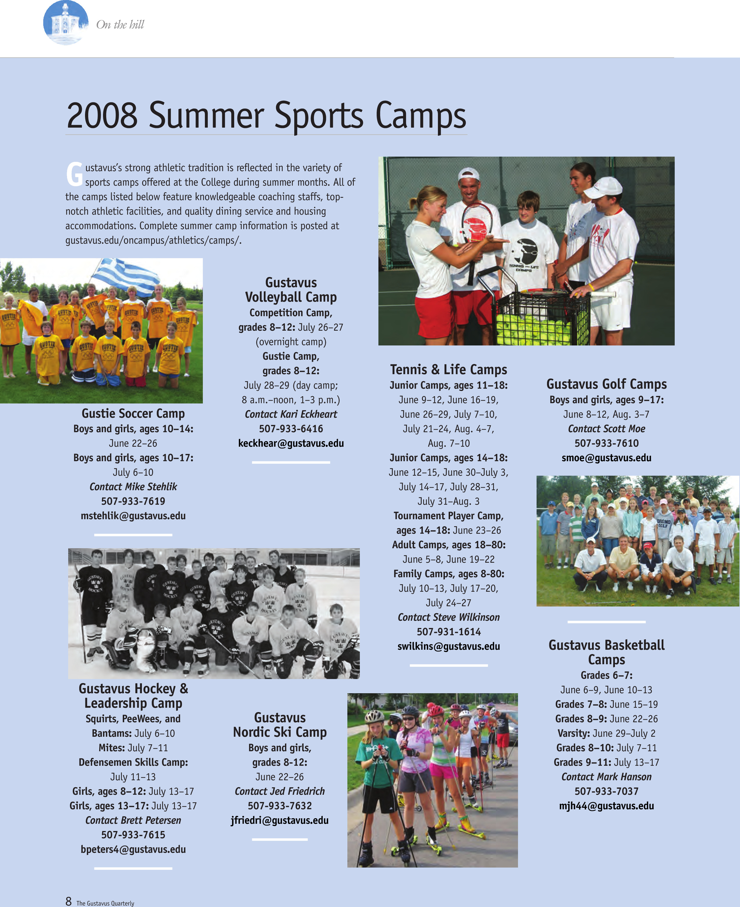 quarterly page