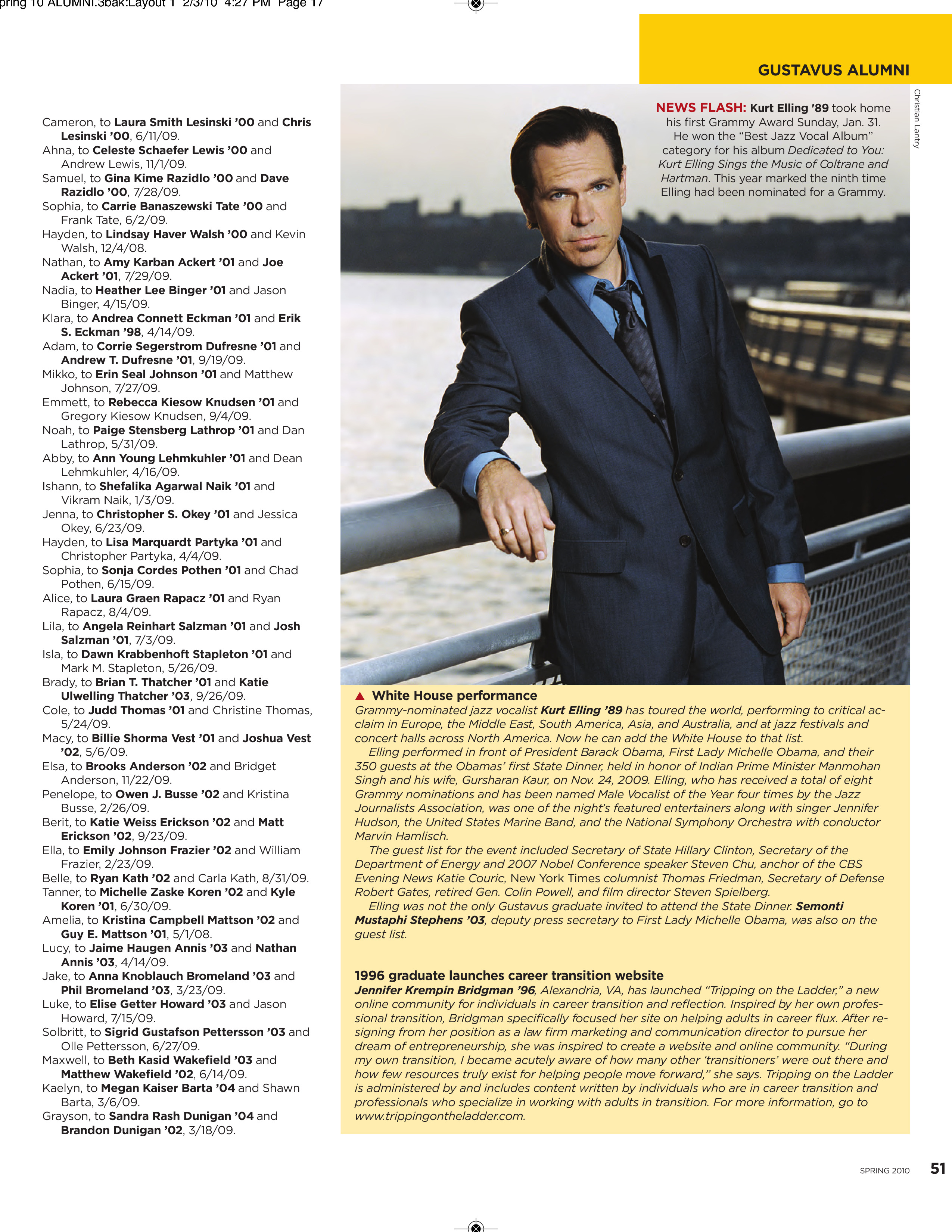 quarterly page
