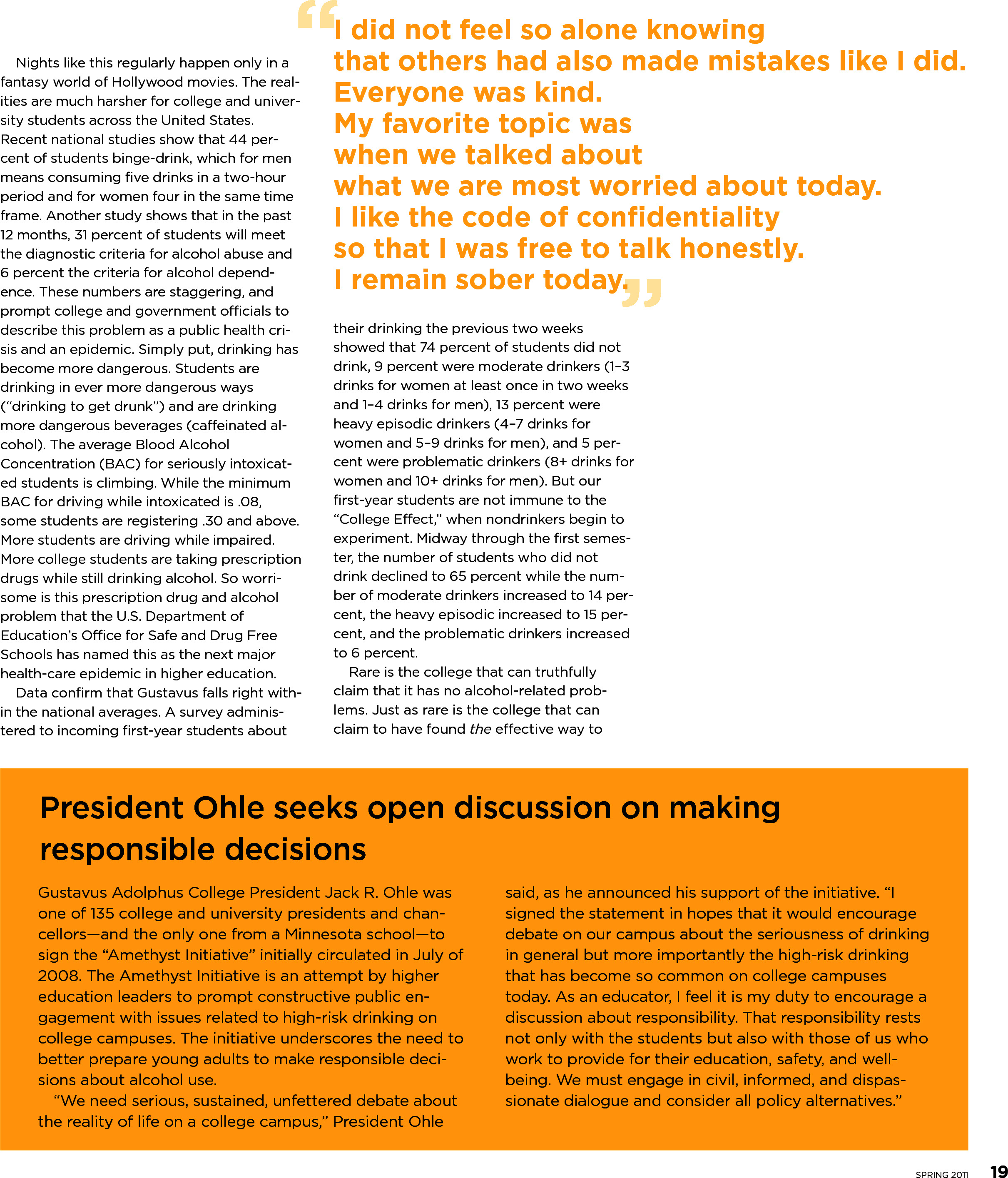 quarterly page