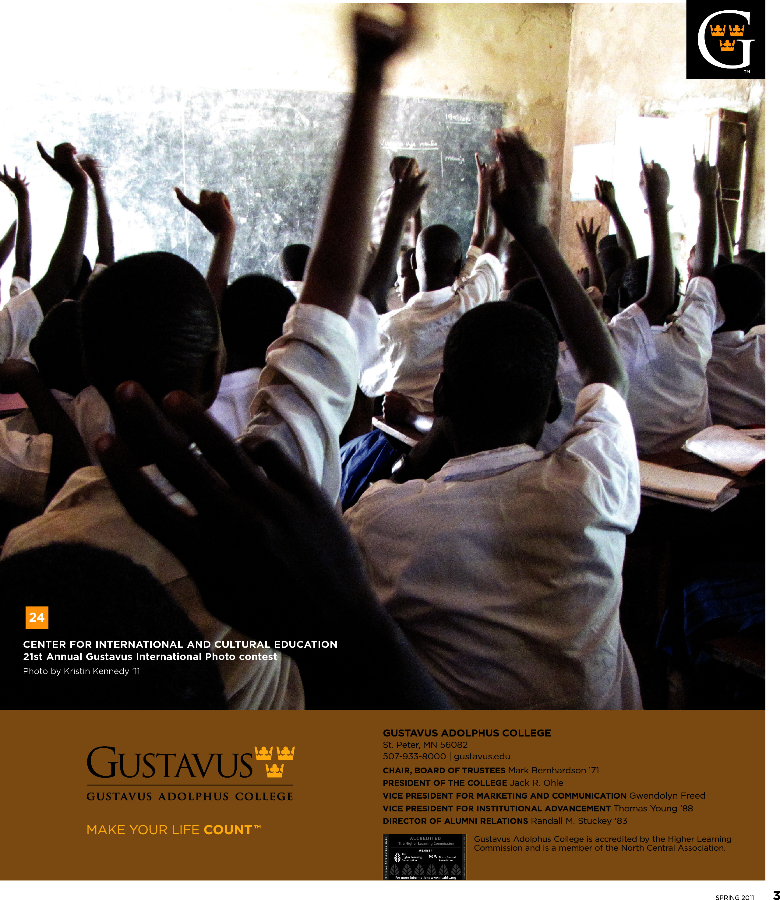 quarterly page