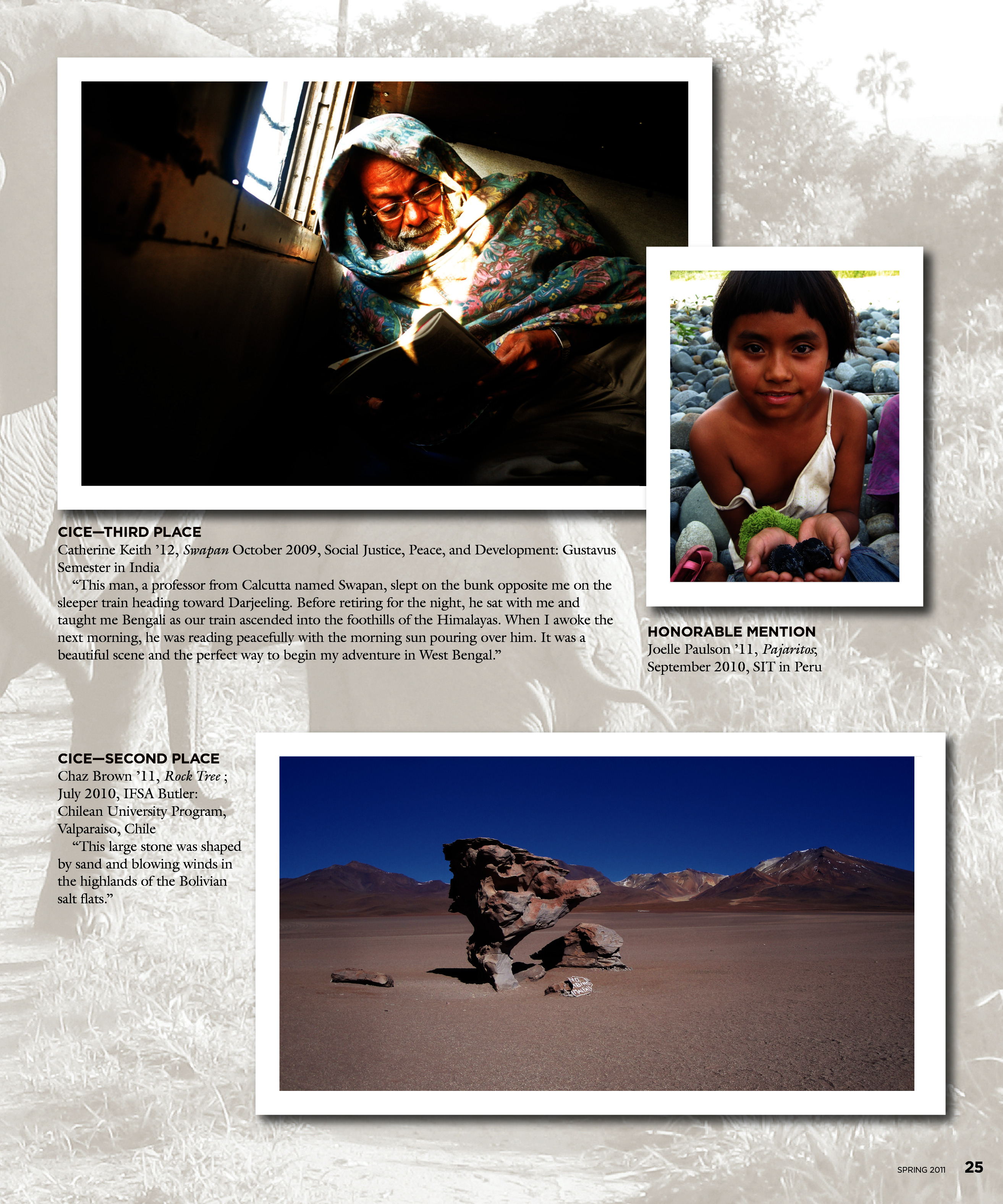 quarterly page