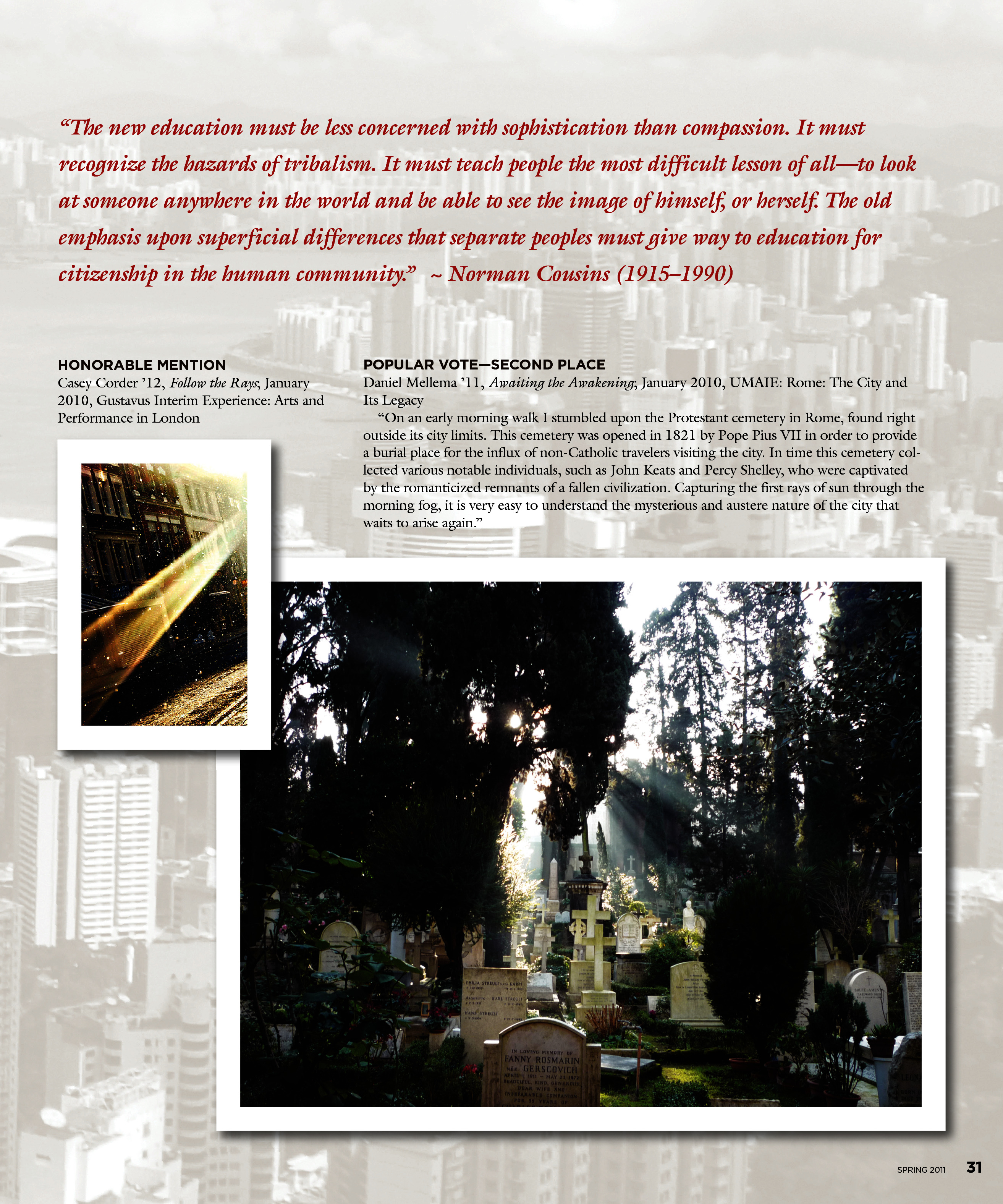 quarterly page