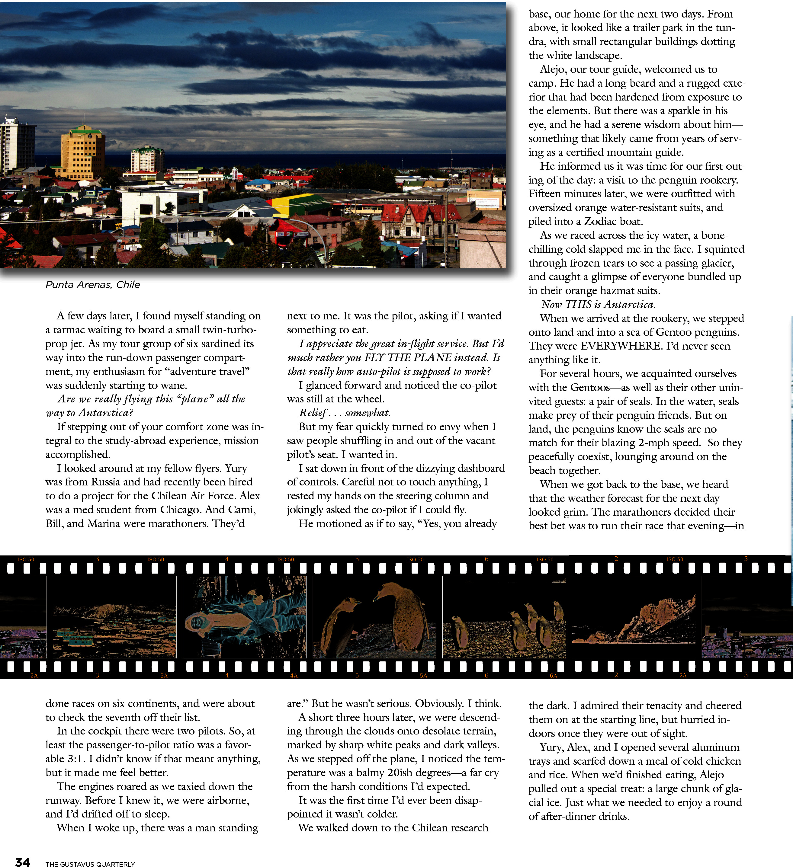 quarterly page