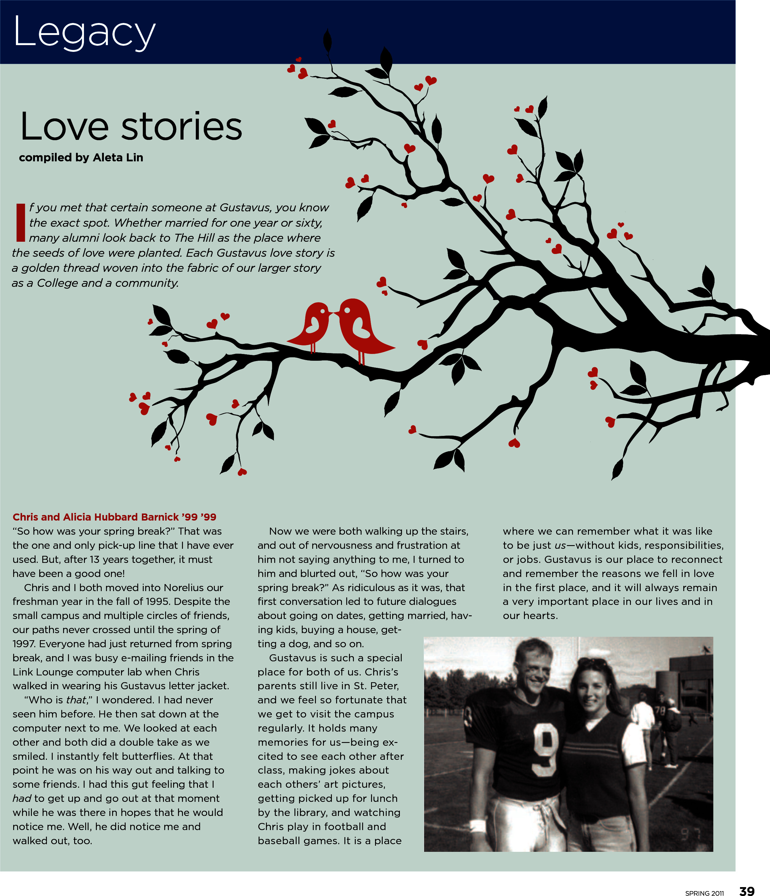 quarterly page