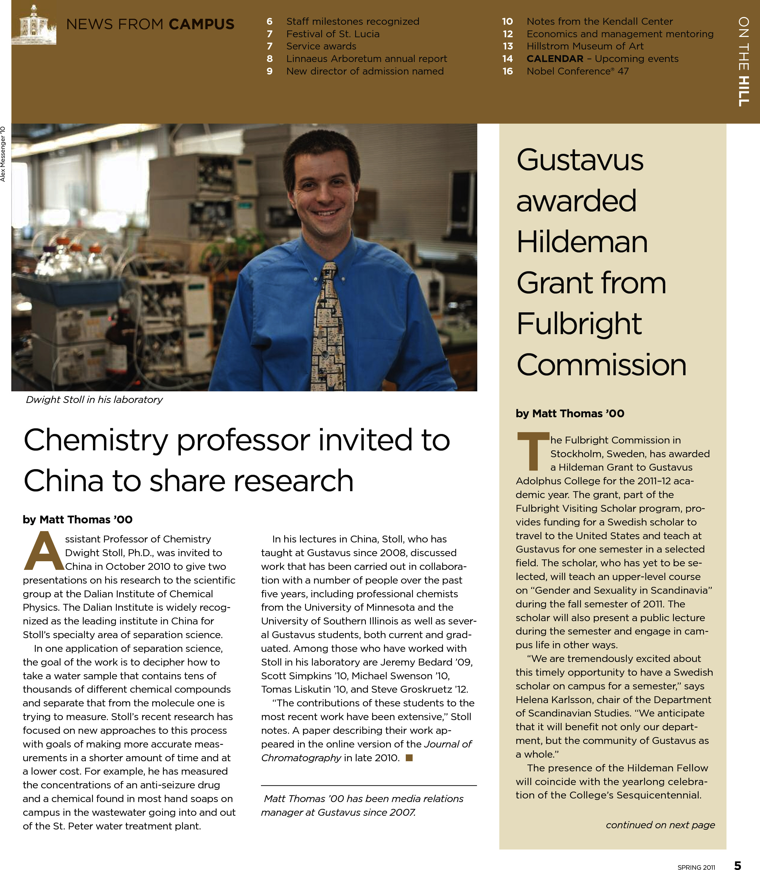 quarterly page