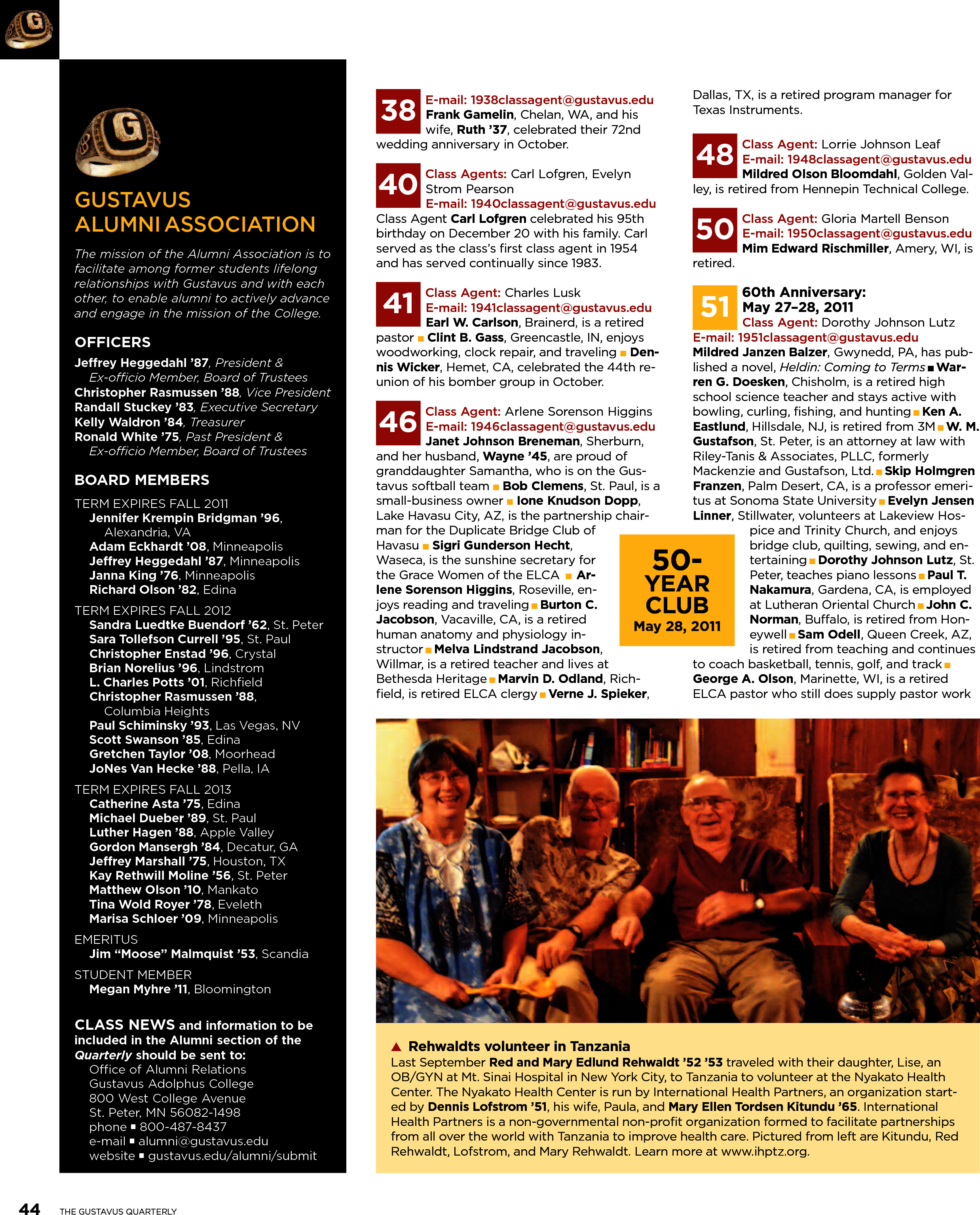 quarterly page