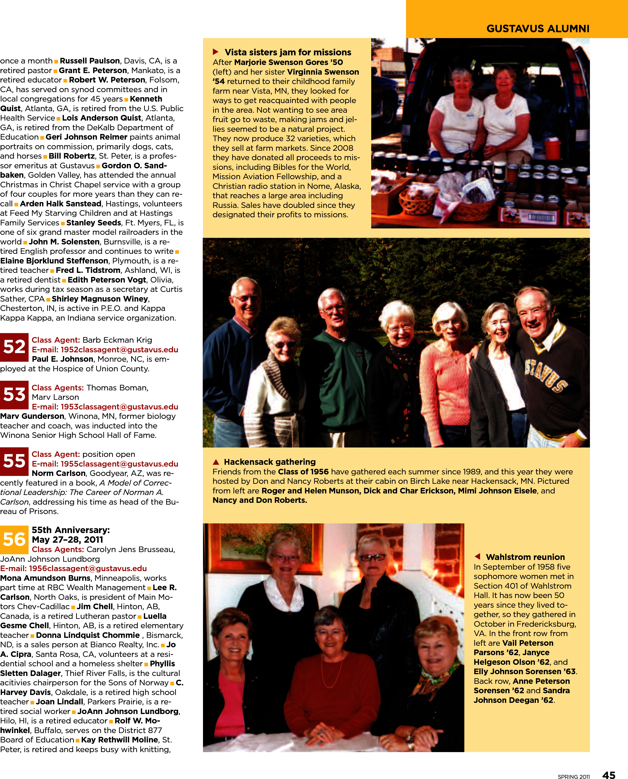 quarterly page