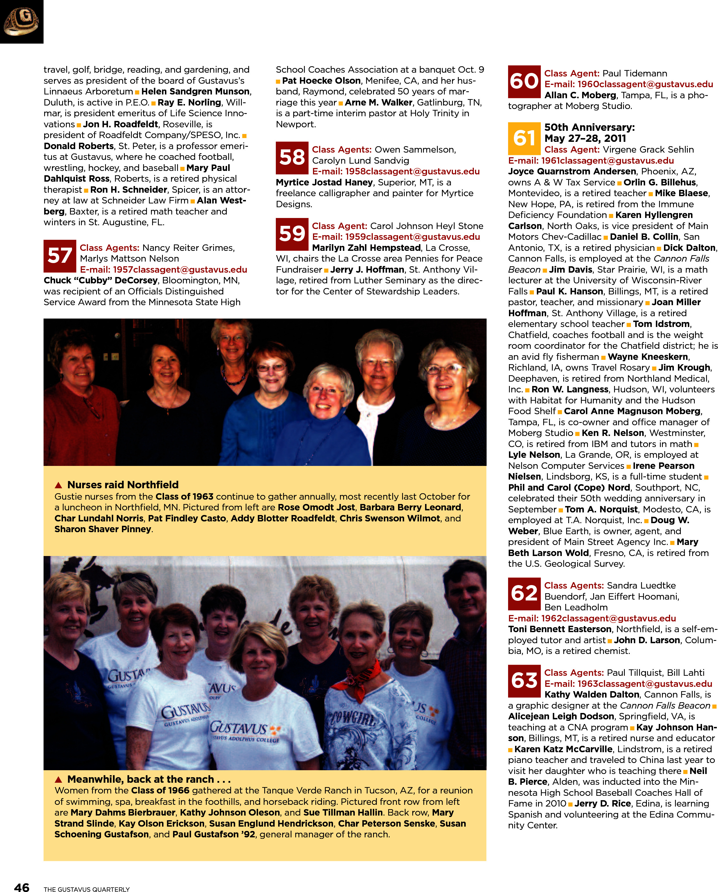 quarterly page