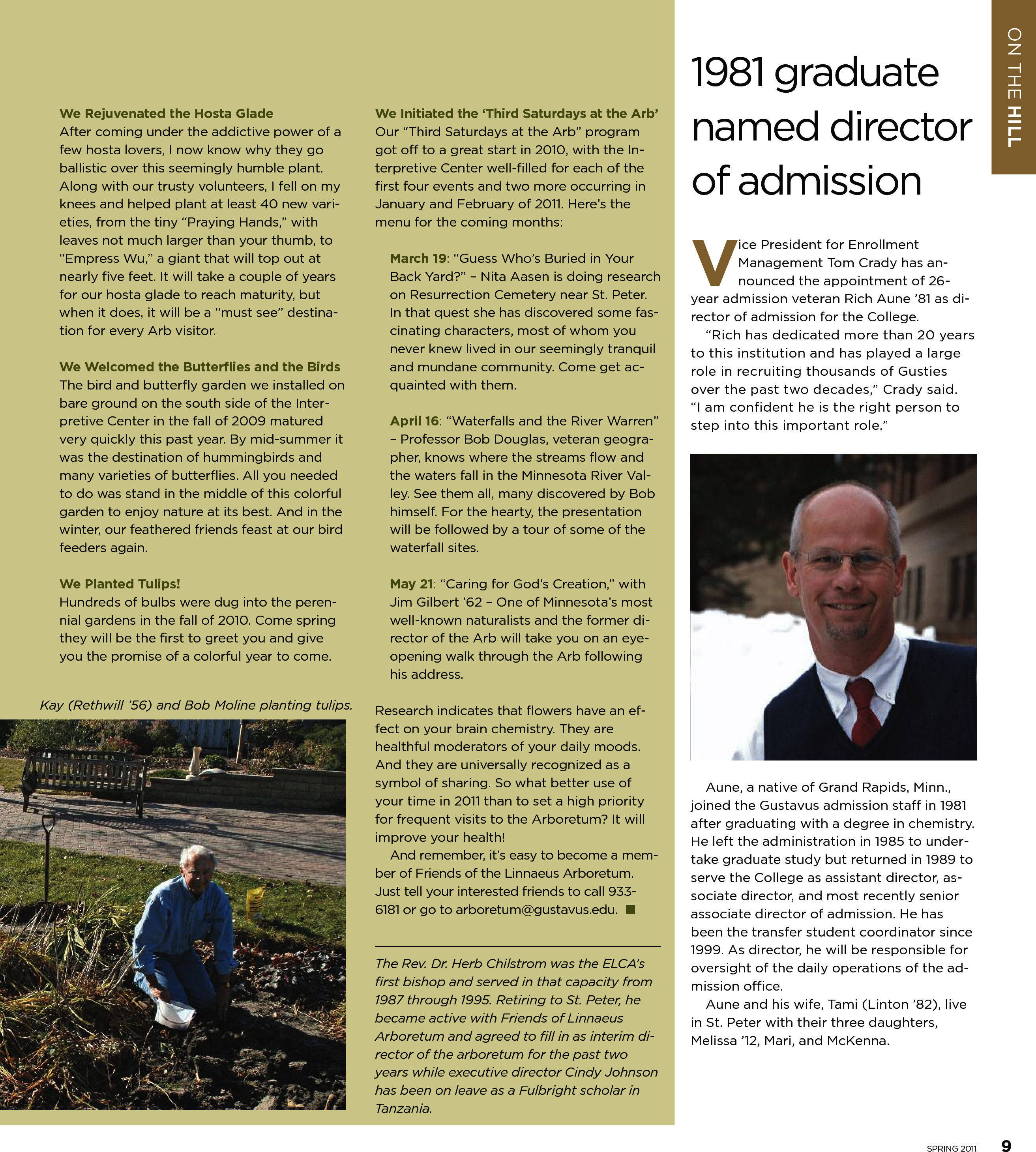 quarterly page