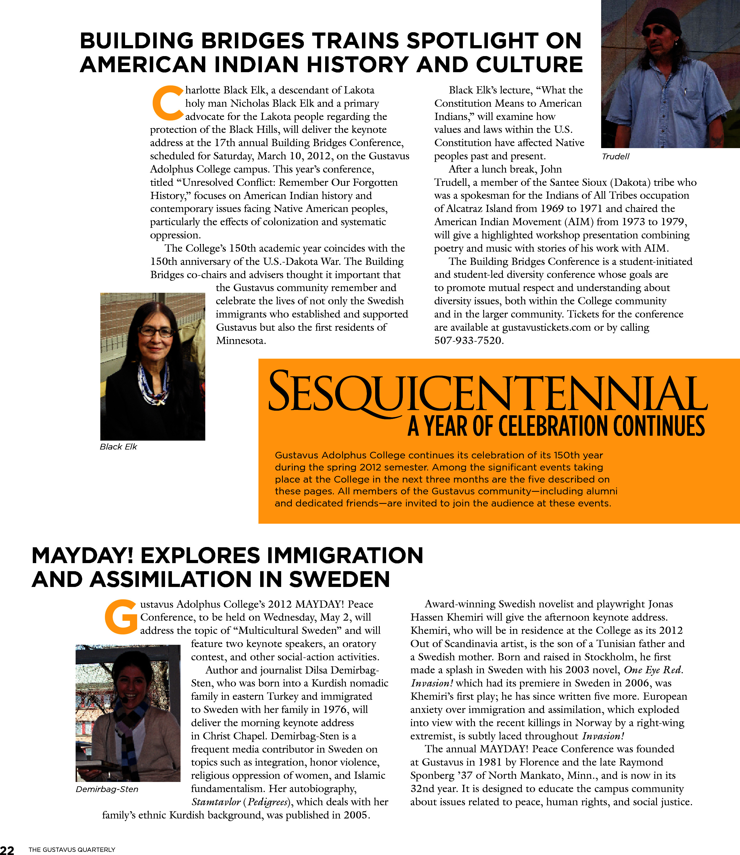 quarterly page
