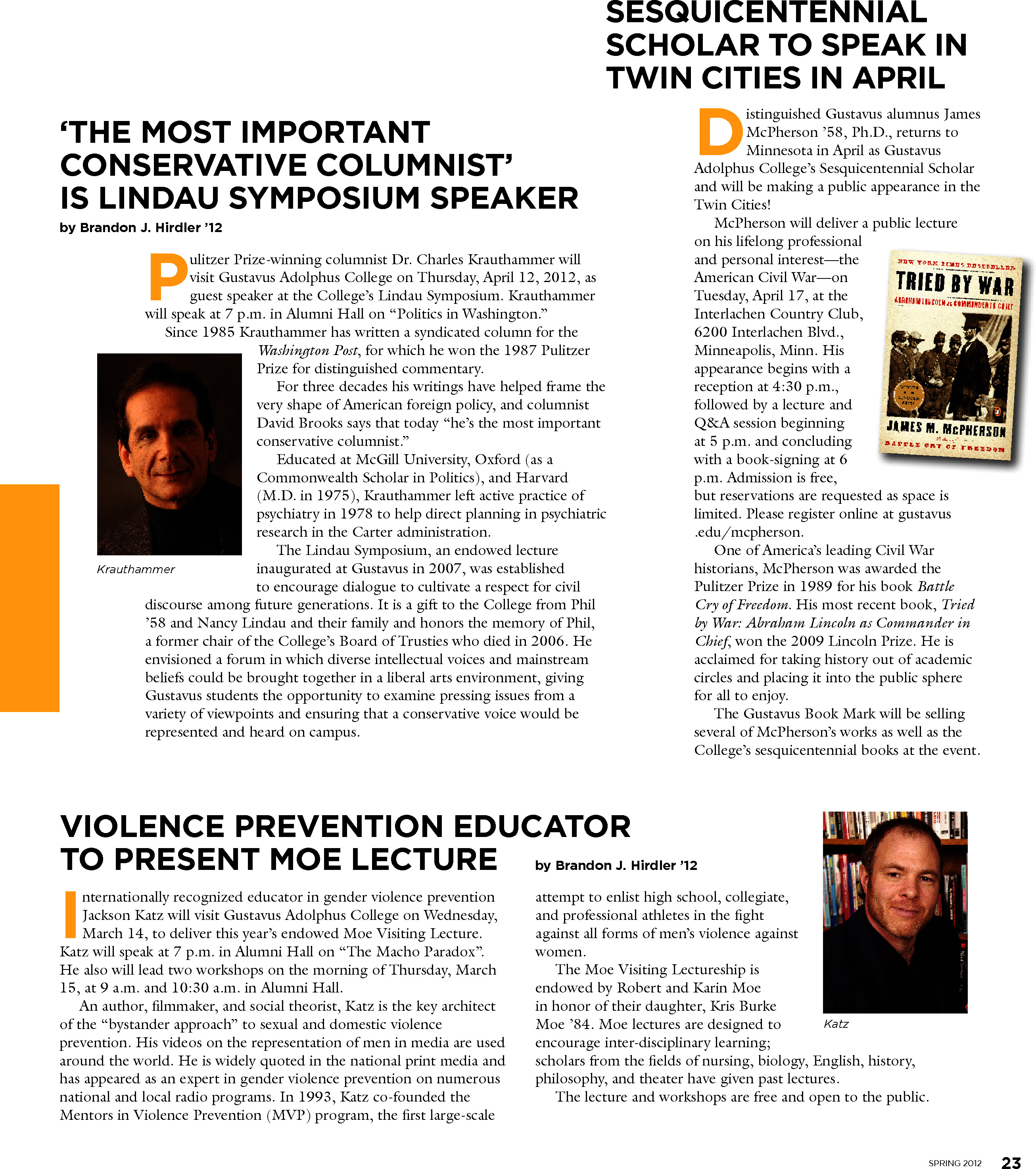 quarterly page