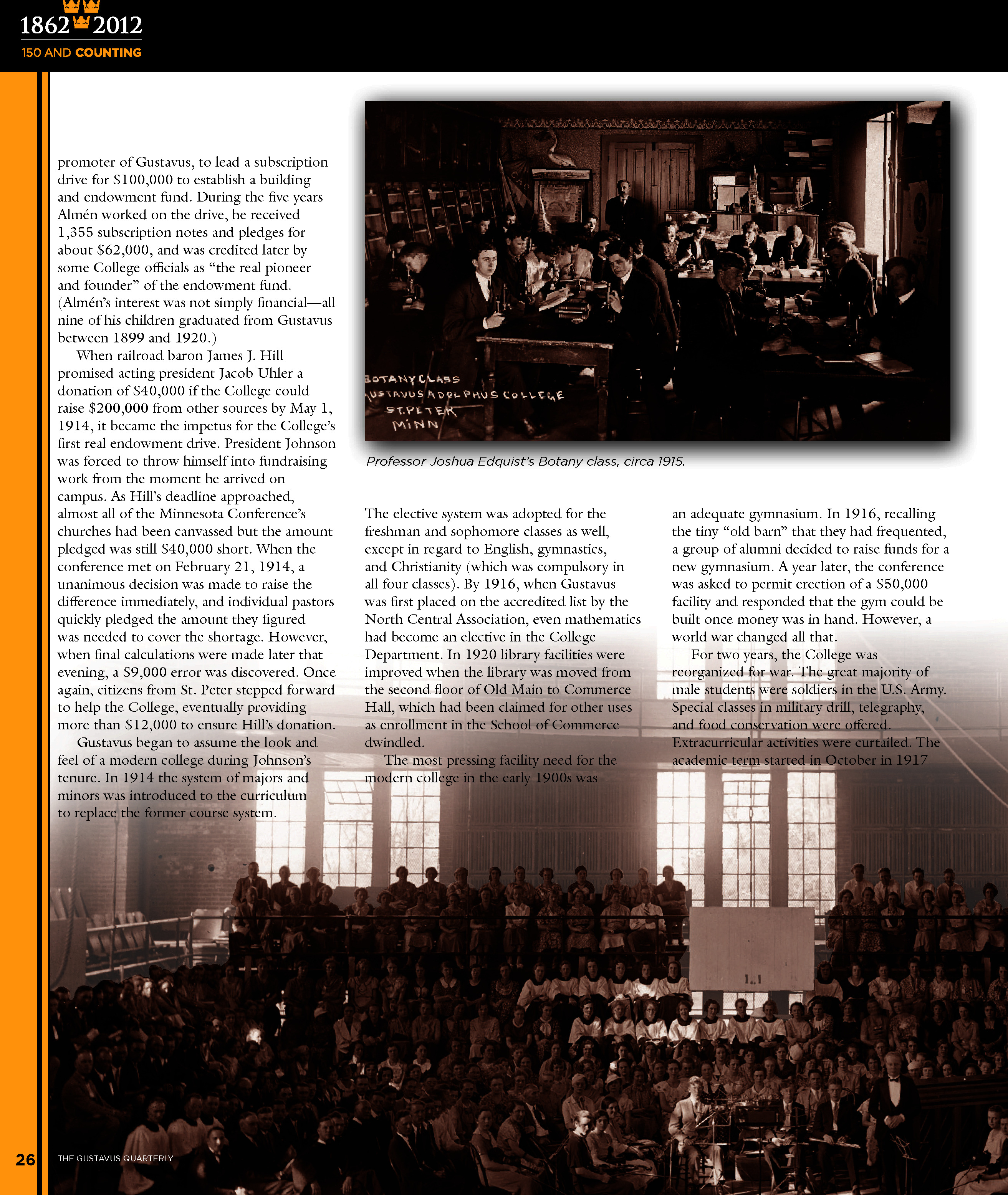 quarterly page