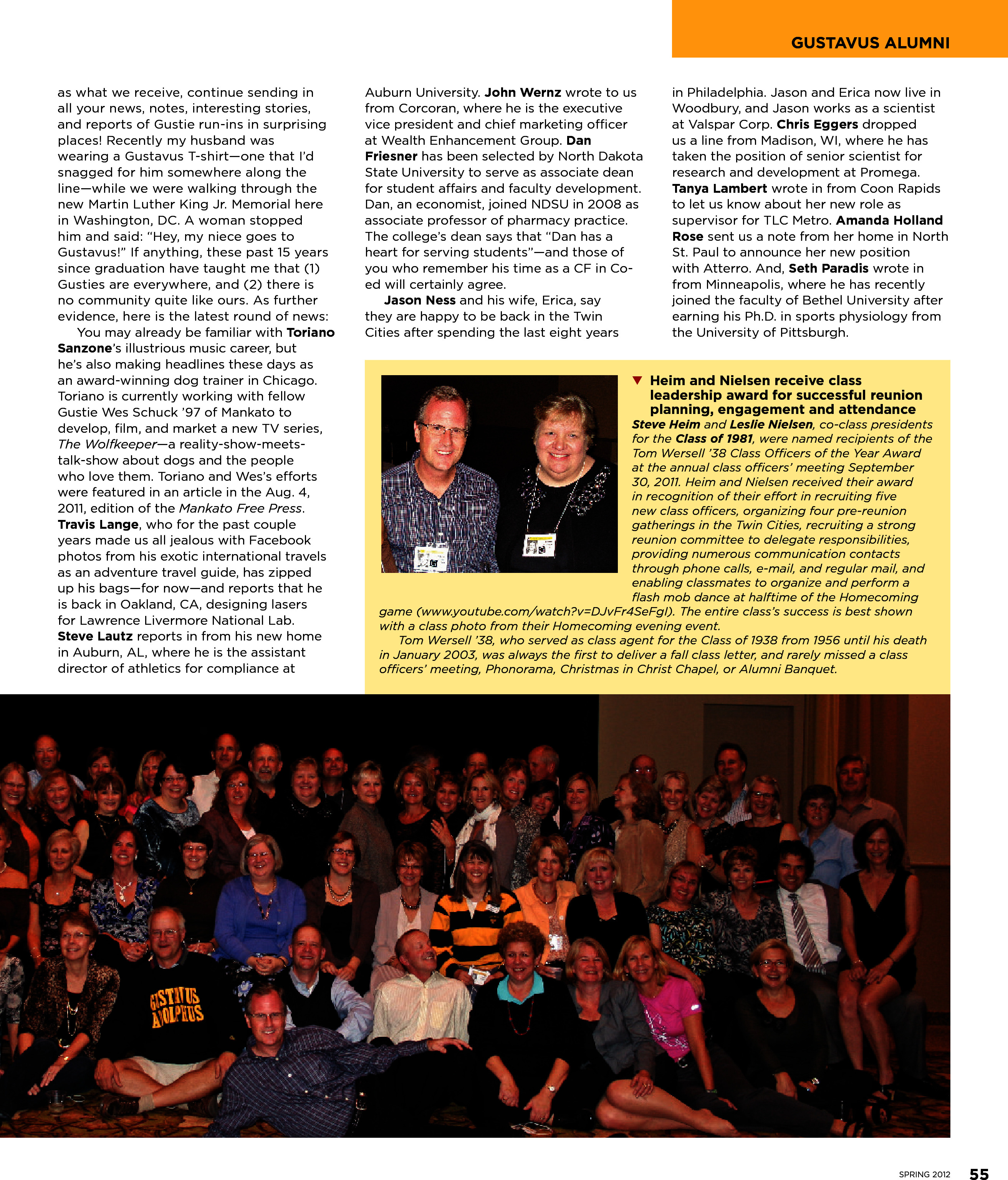 quarterly page