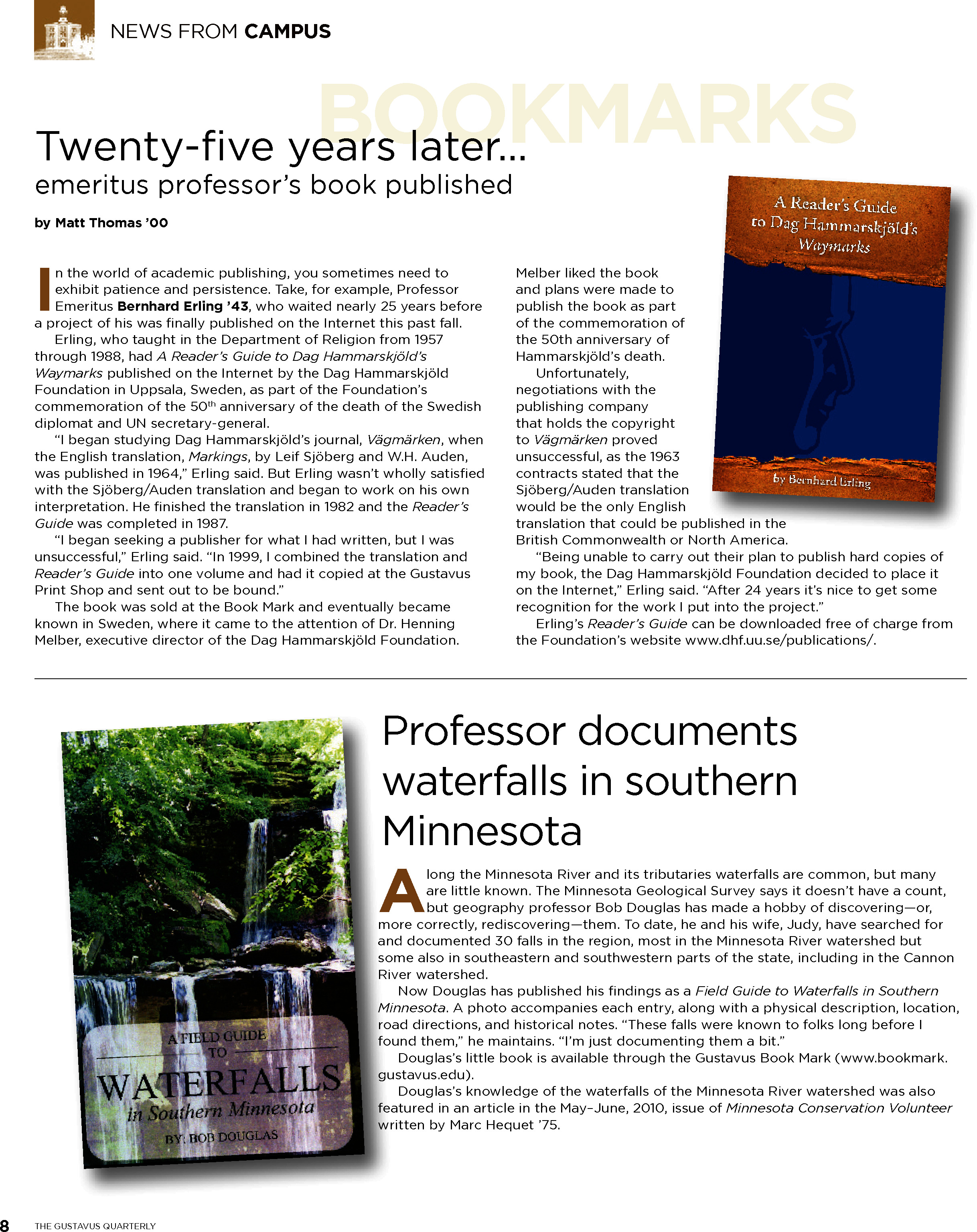 quarterly page