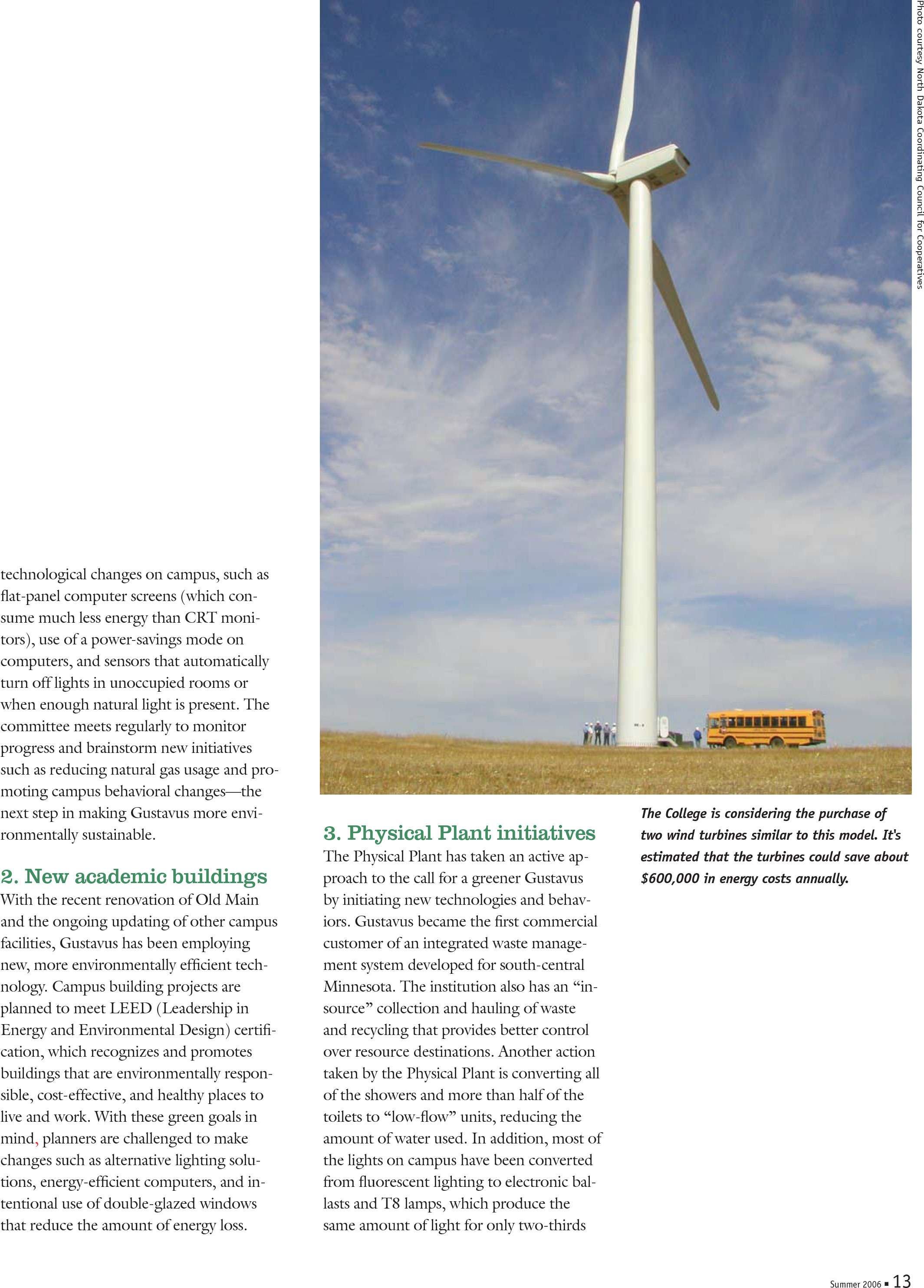 quarterly page