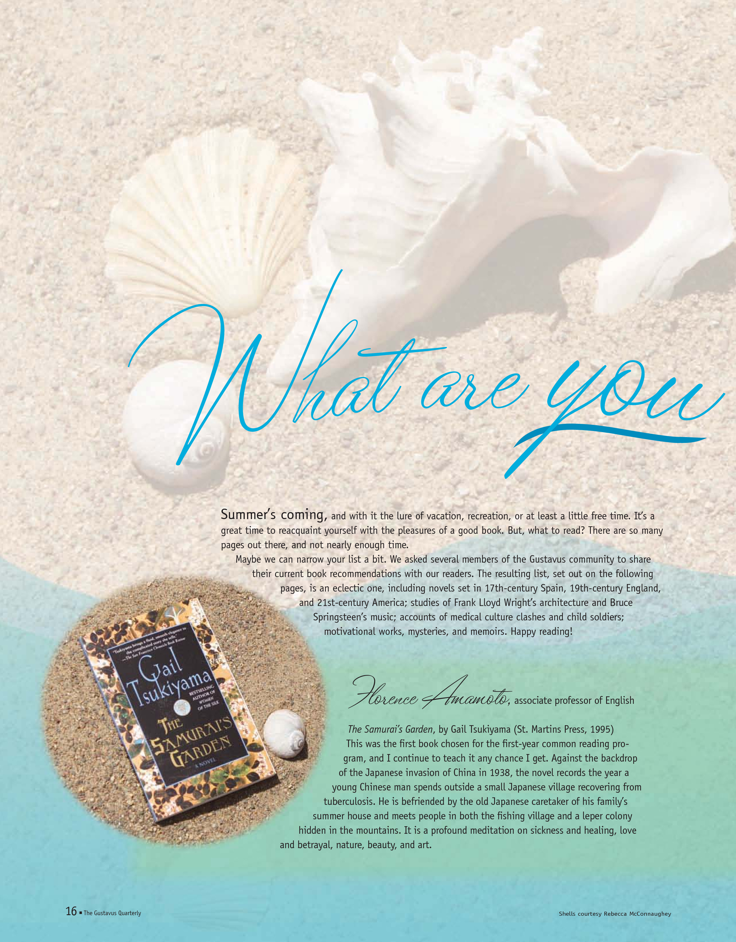 quarterly page