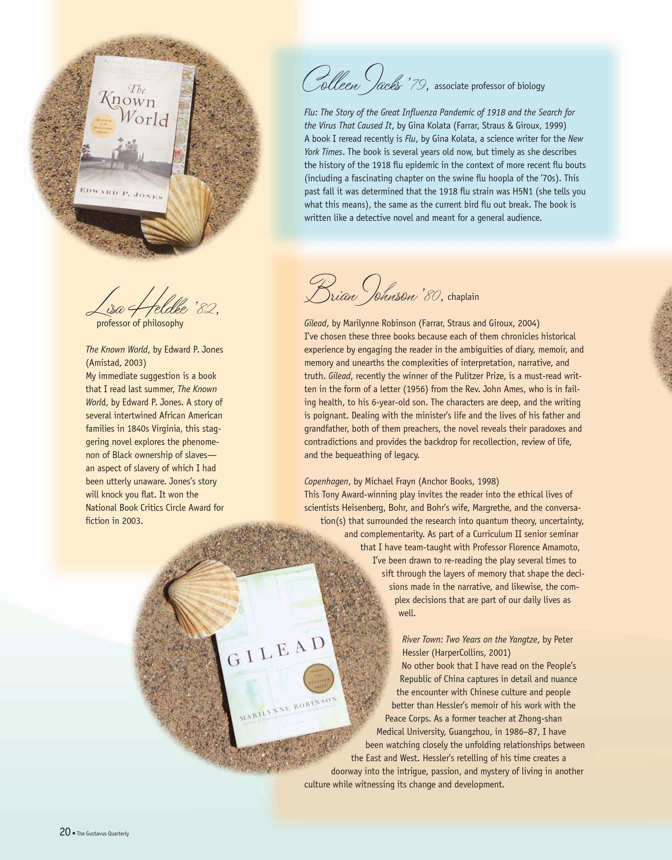 quarterly page