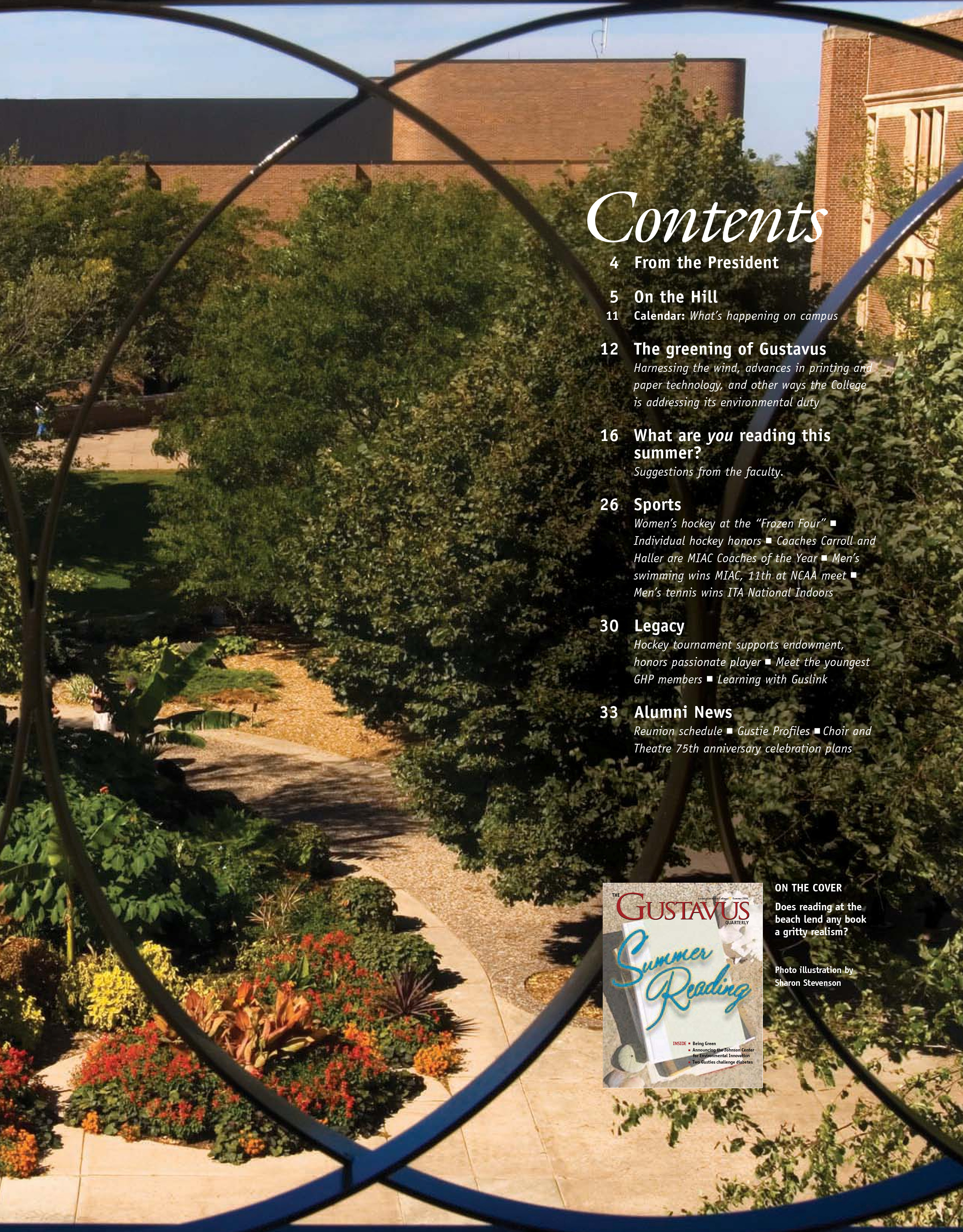 quarterly page