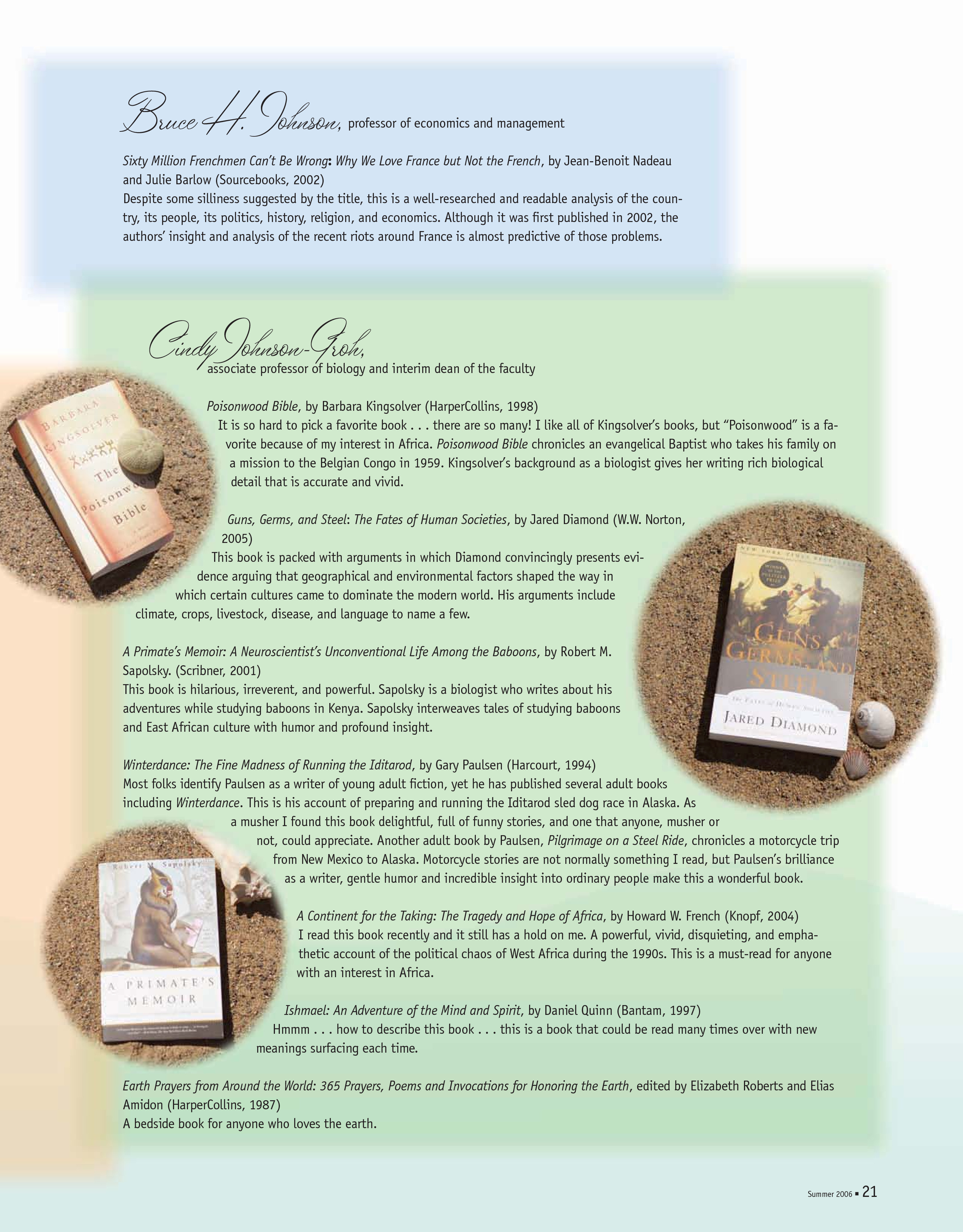 quarterly page