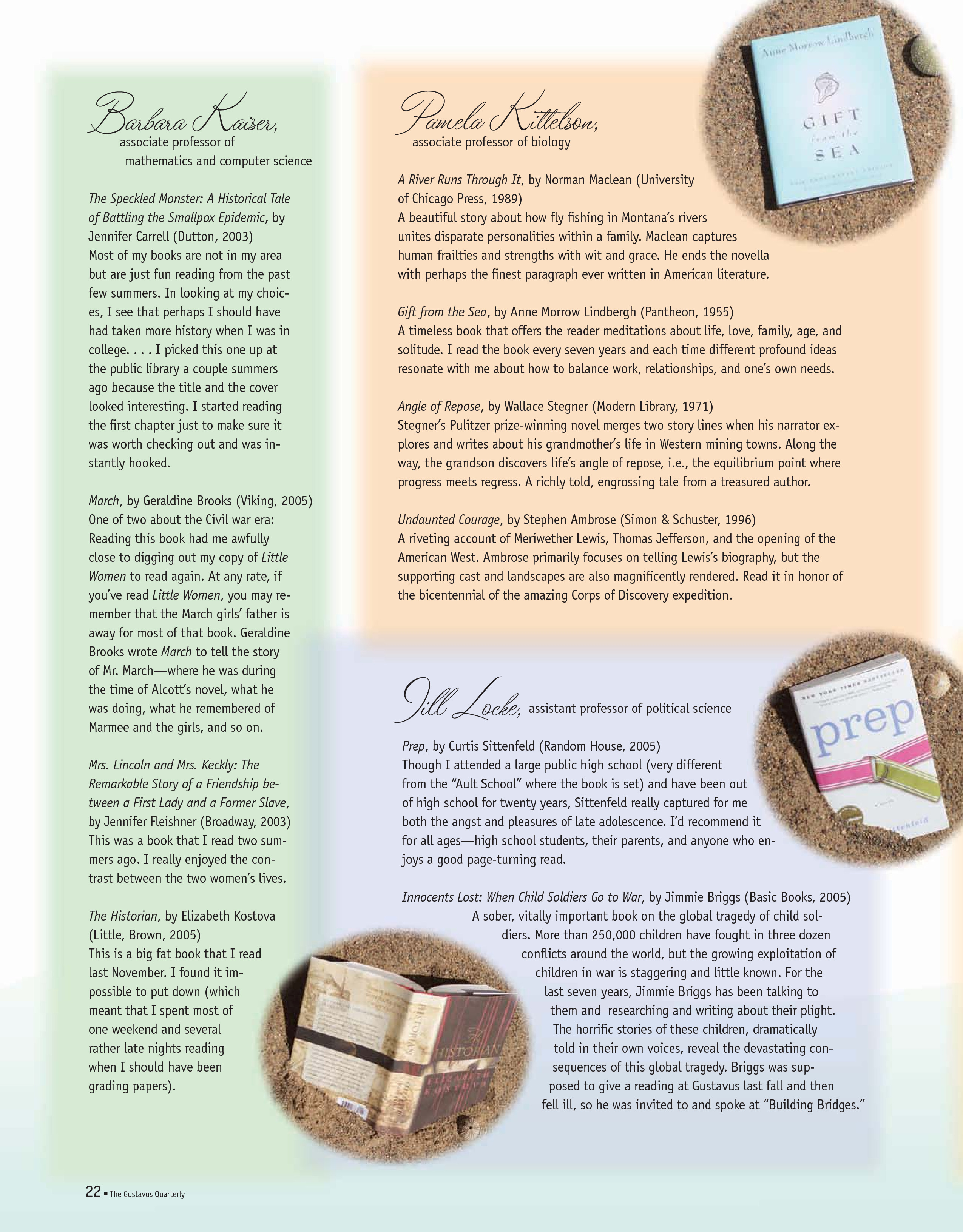 quarterly page