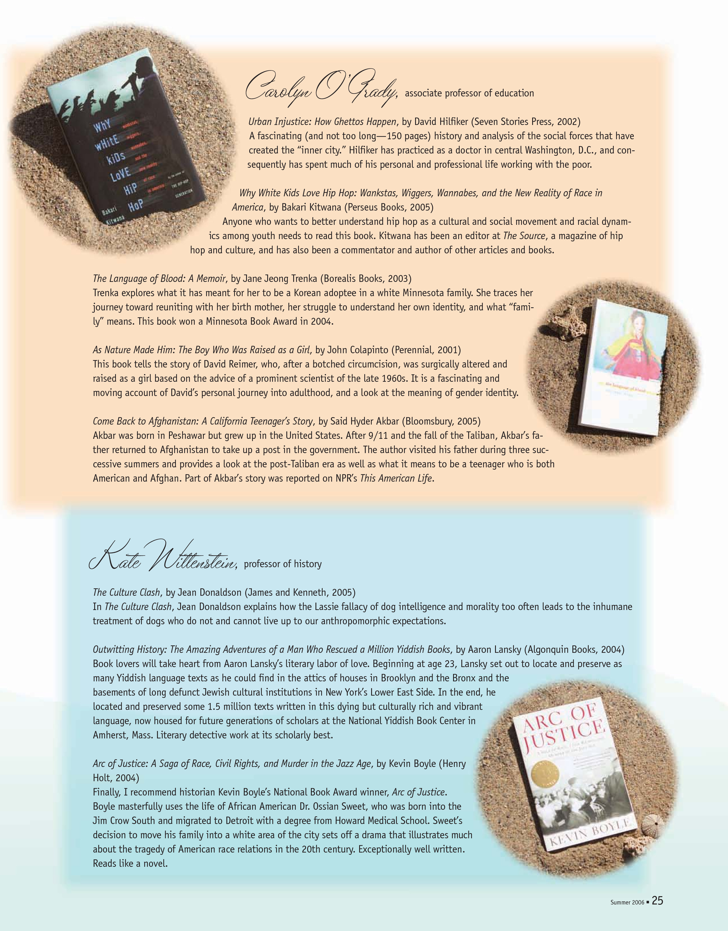 quarterly page