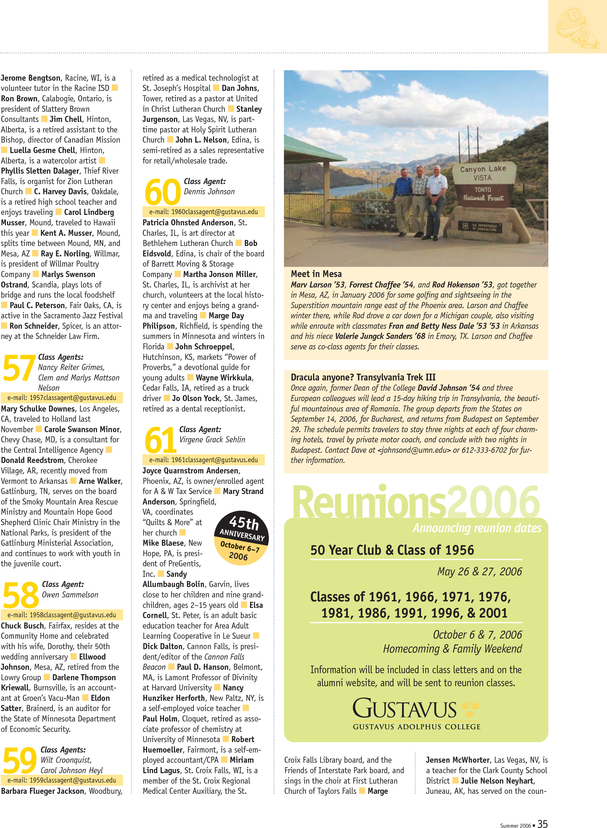 quarterly page