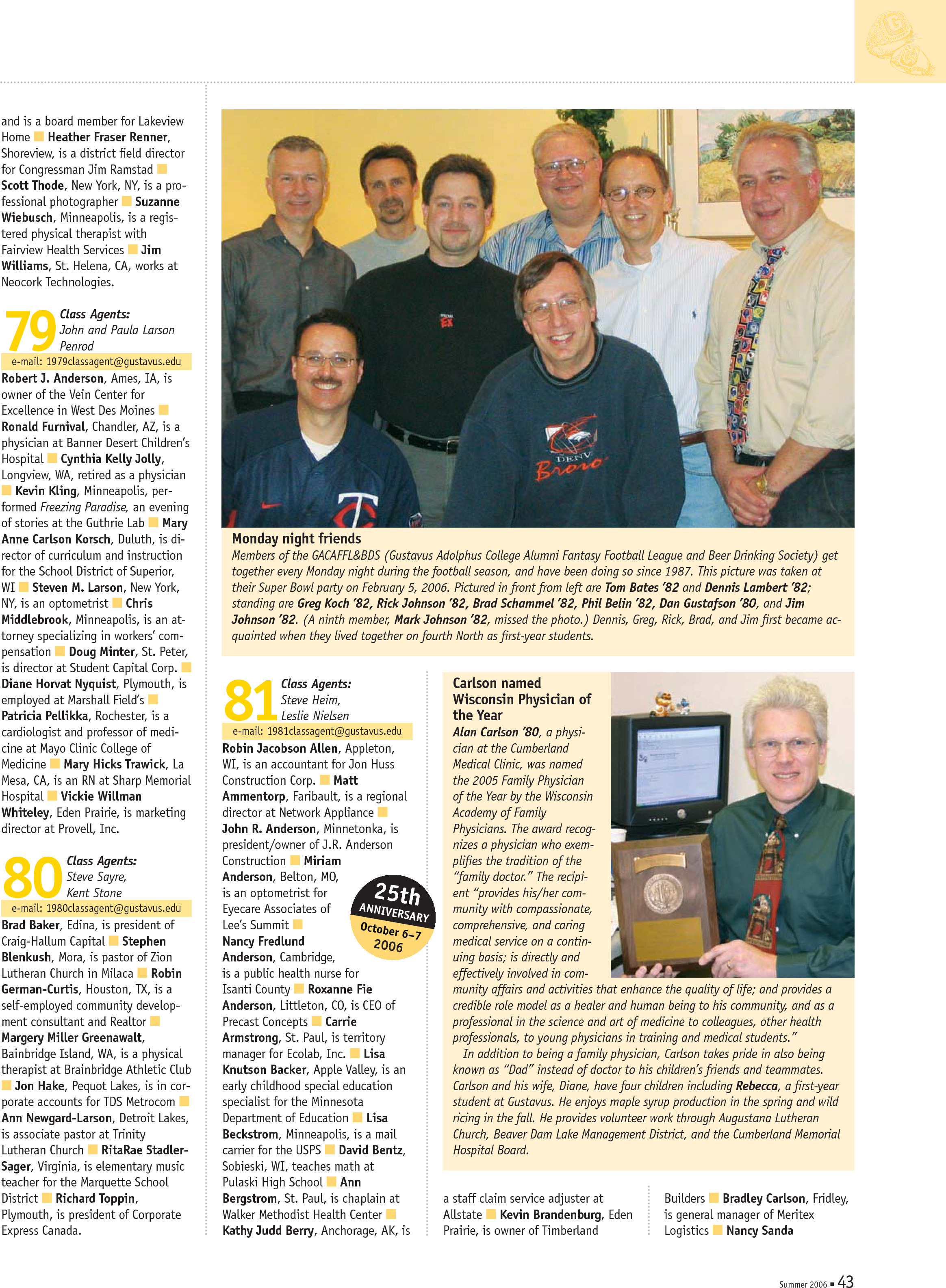 quarterly page