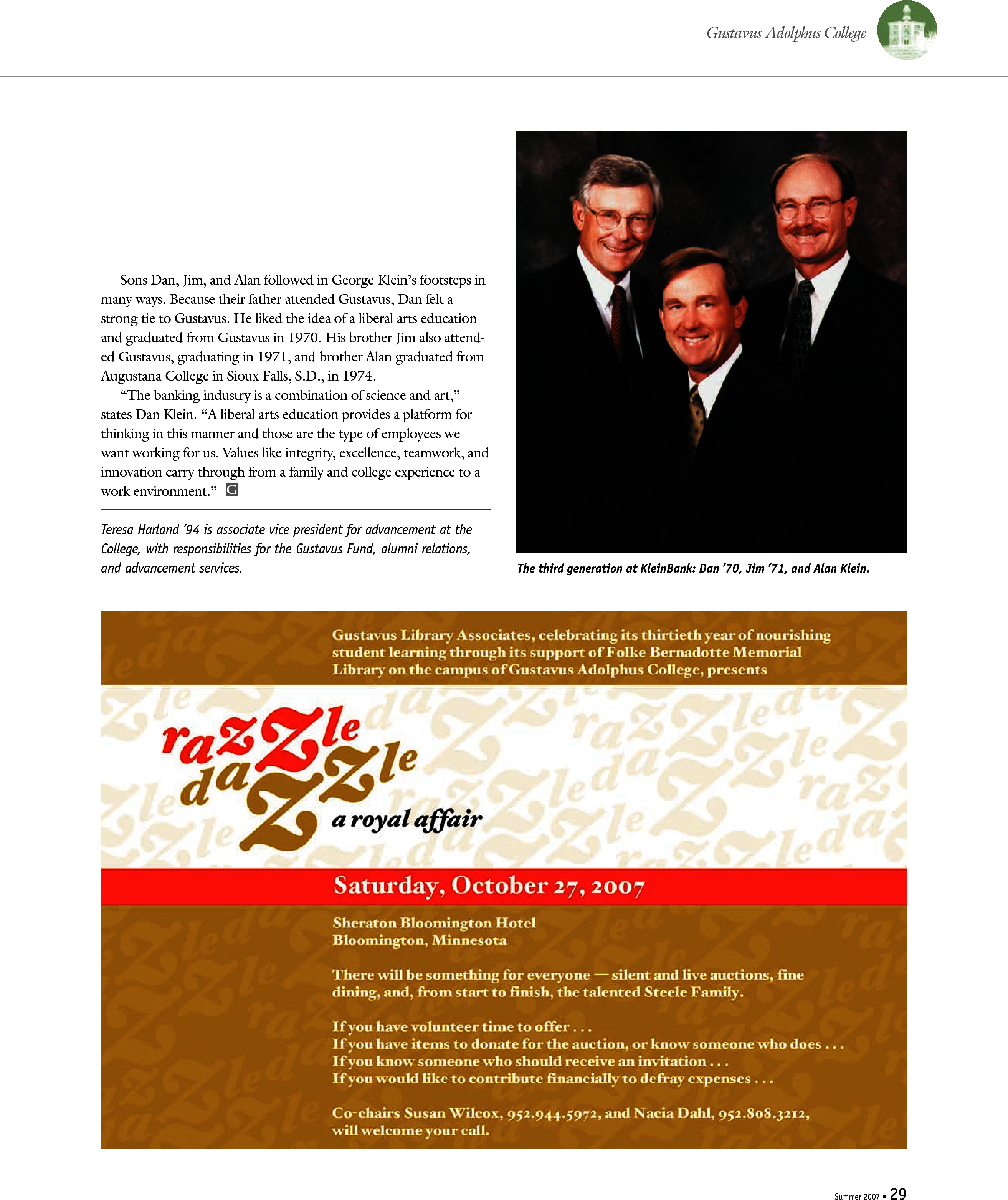 quarterly page