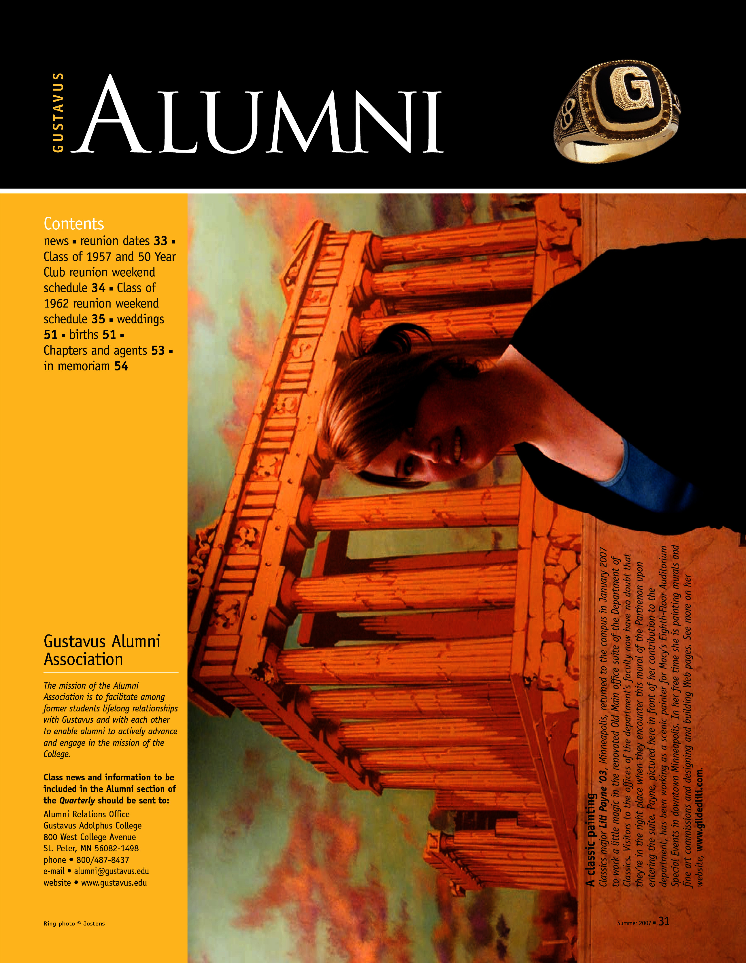 quarterly page