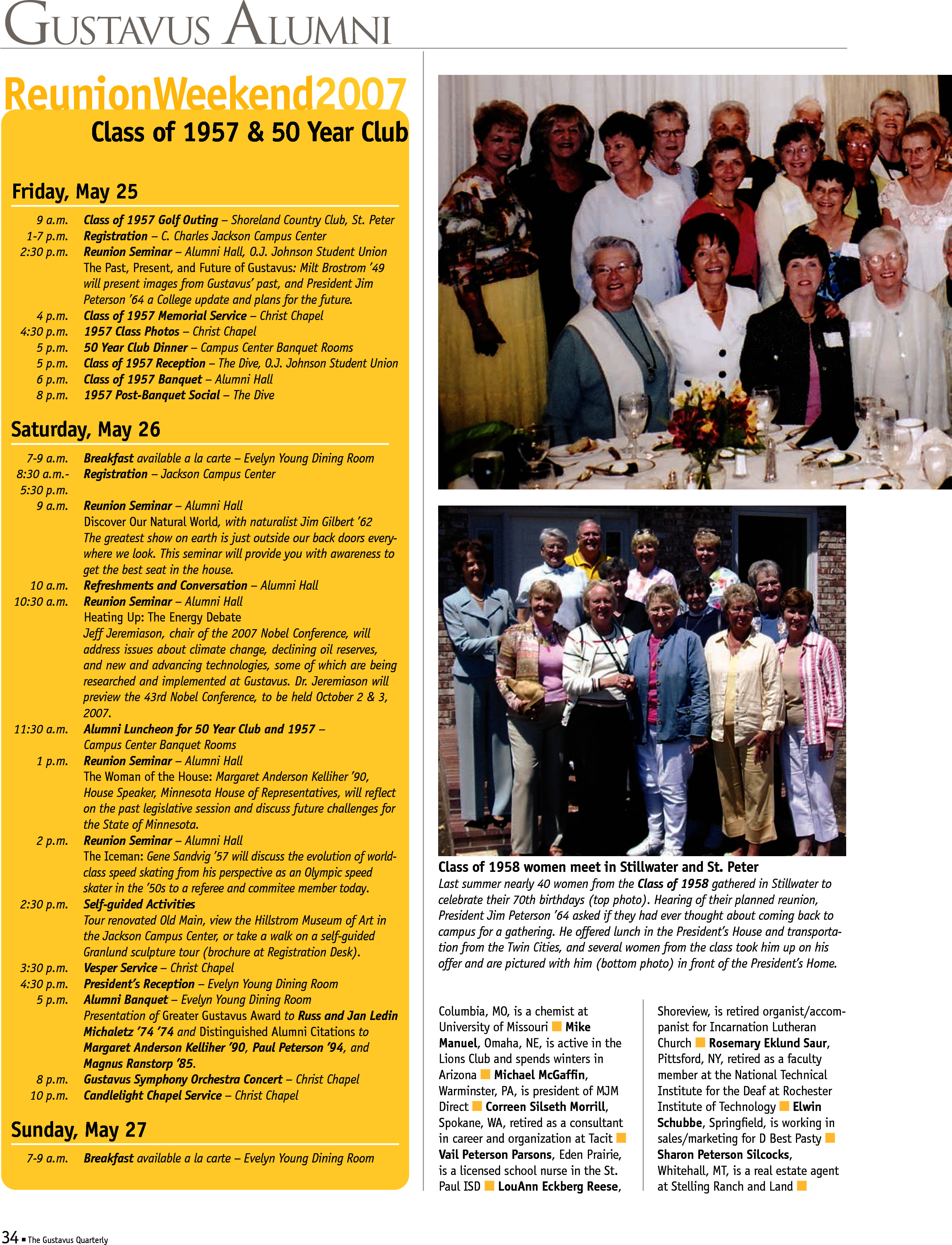 quarterly page