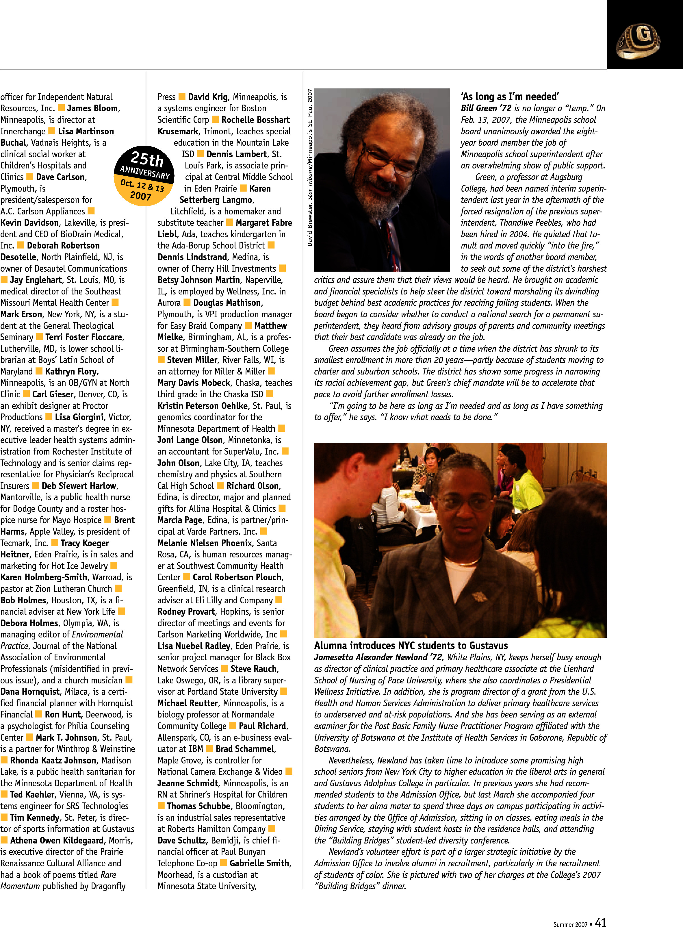quarterly page