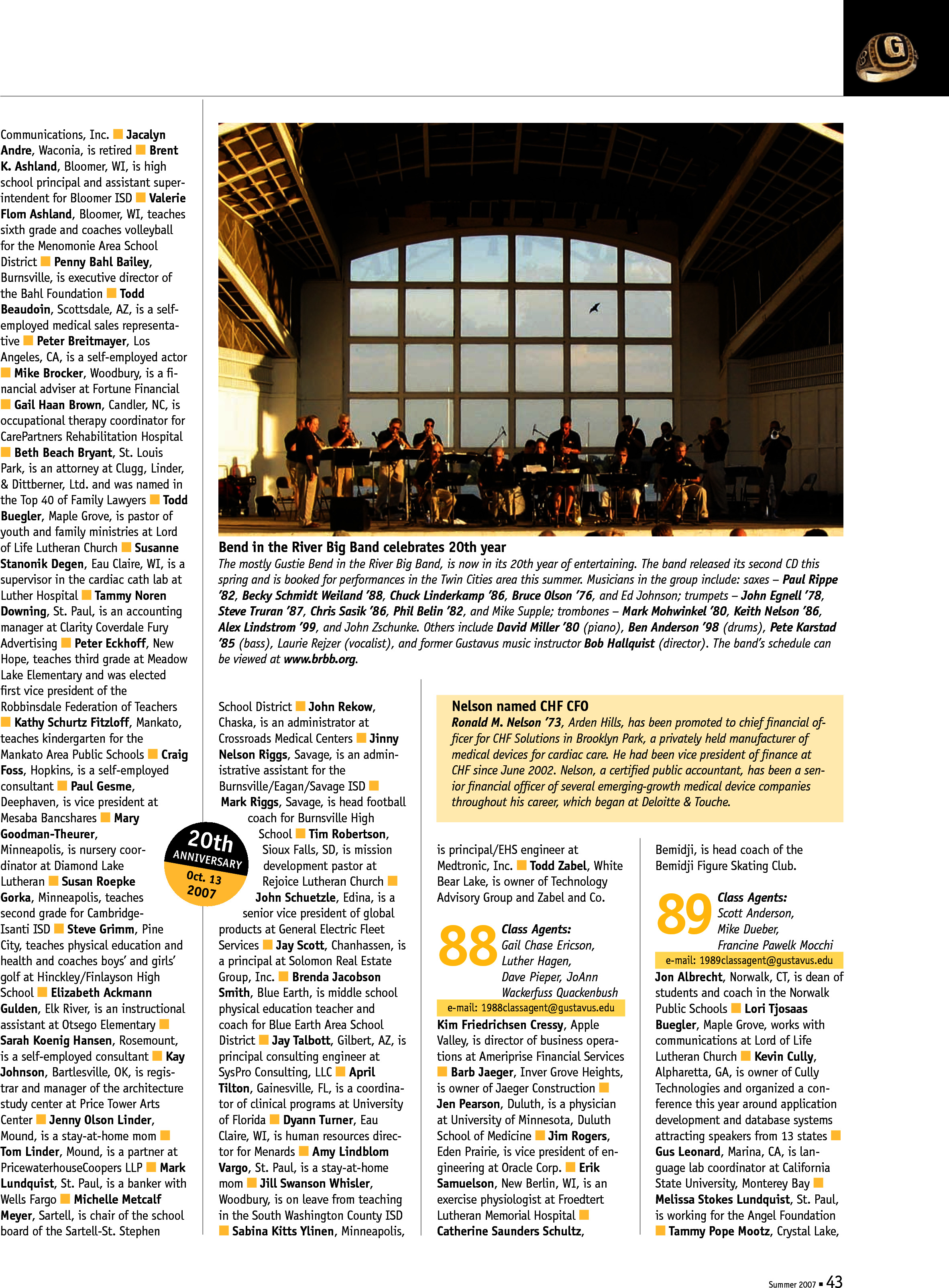 quarterly page