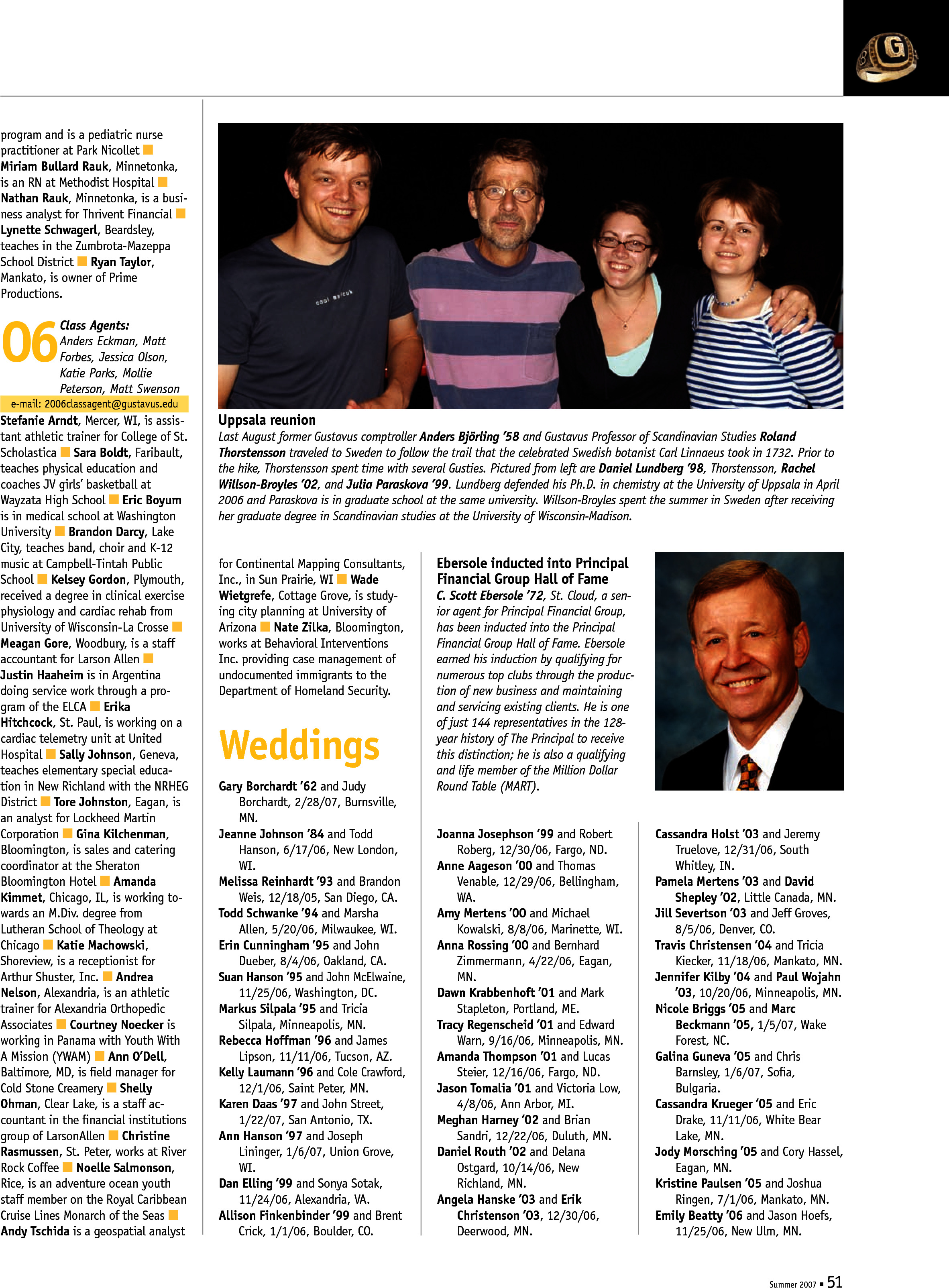 quarterly page