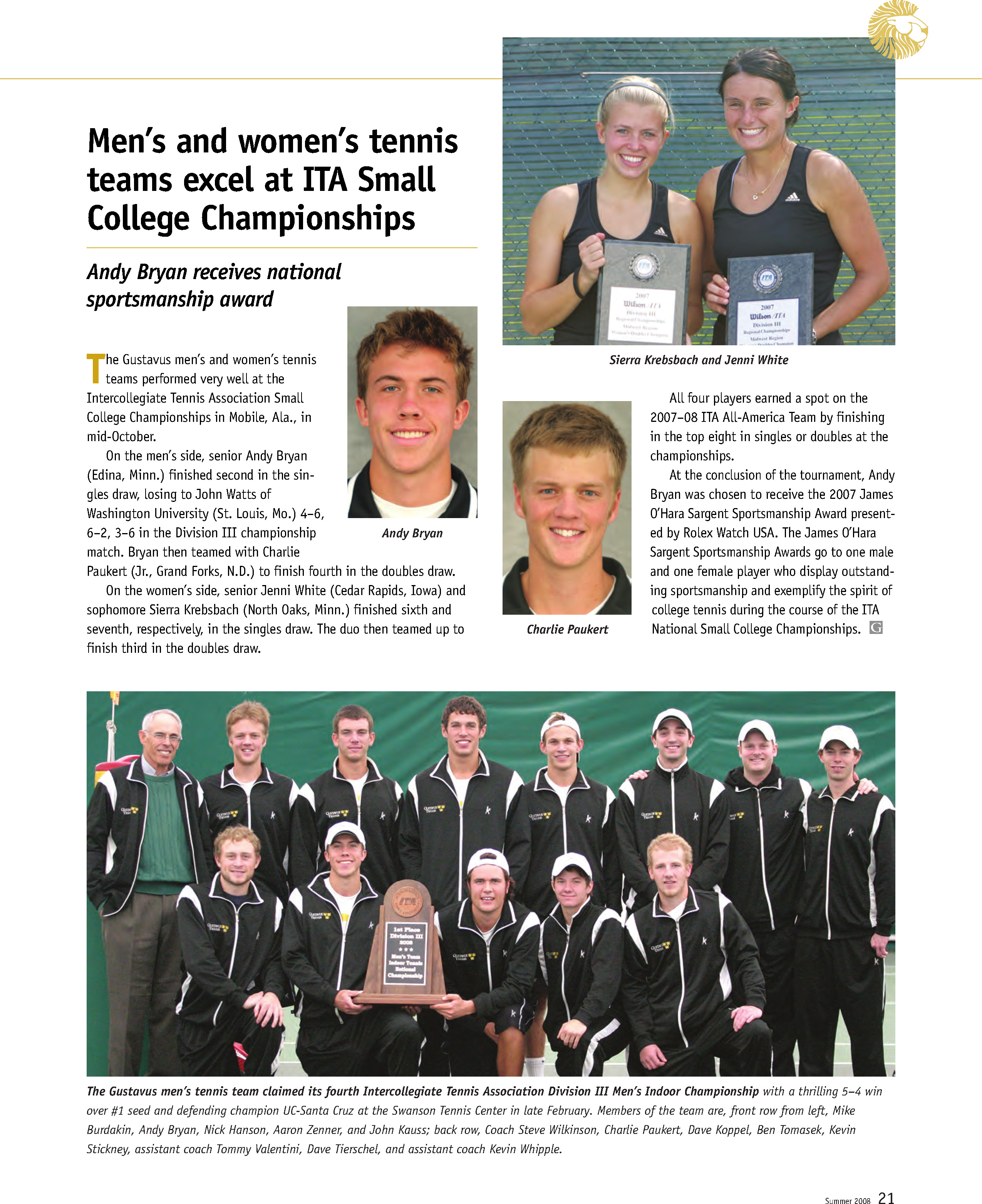 quarterly page