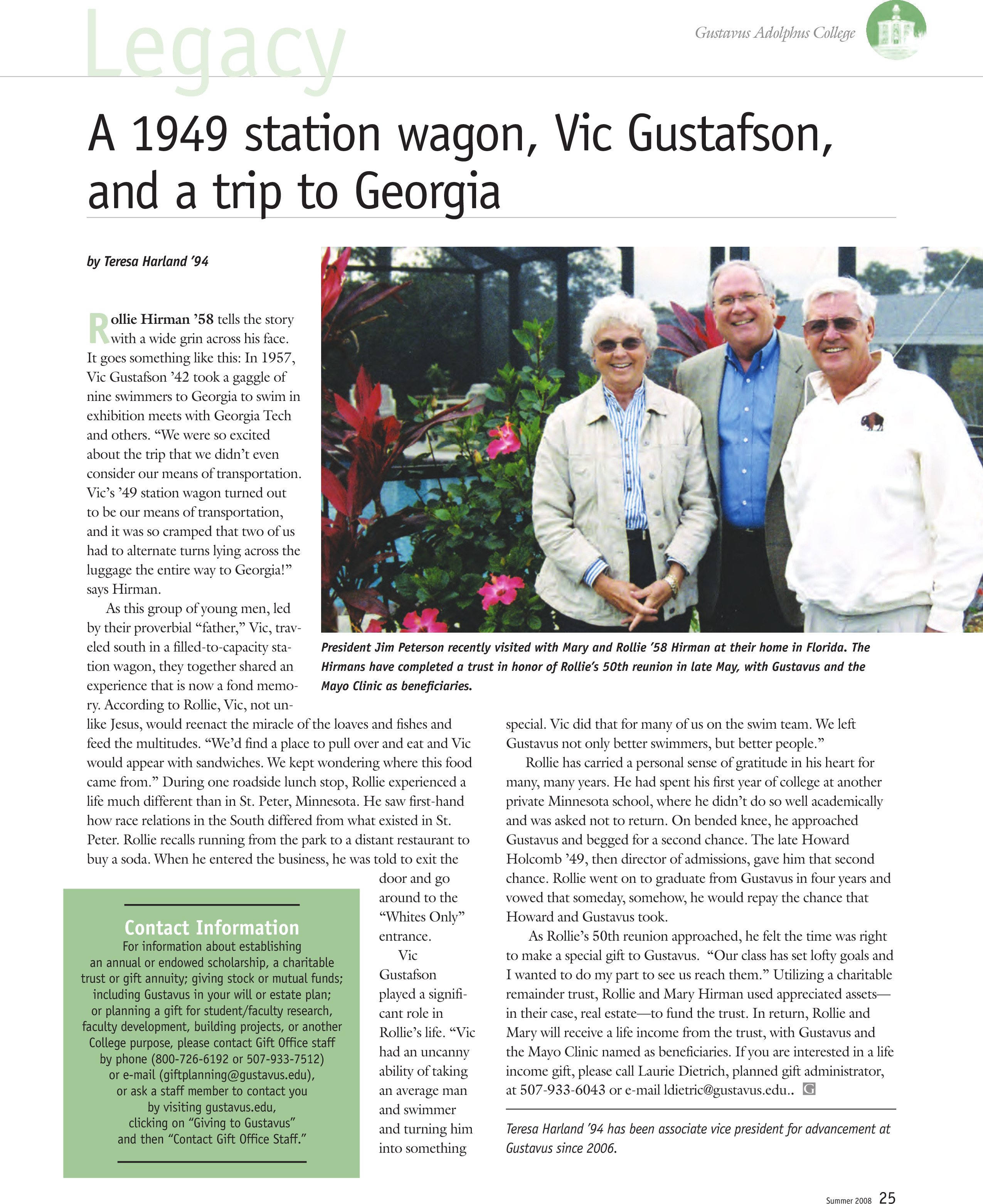 quarterly page