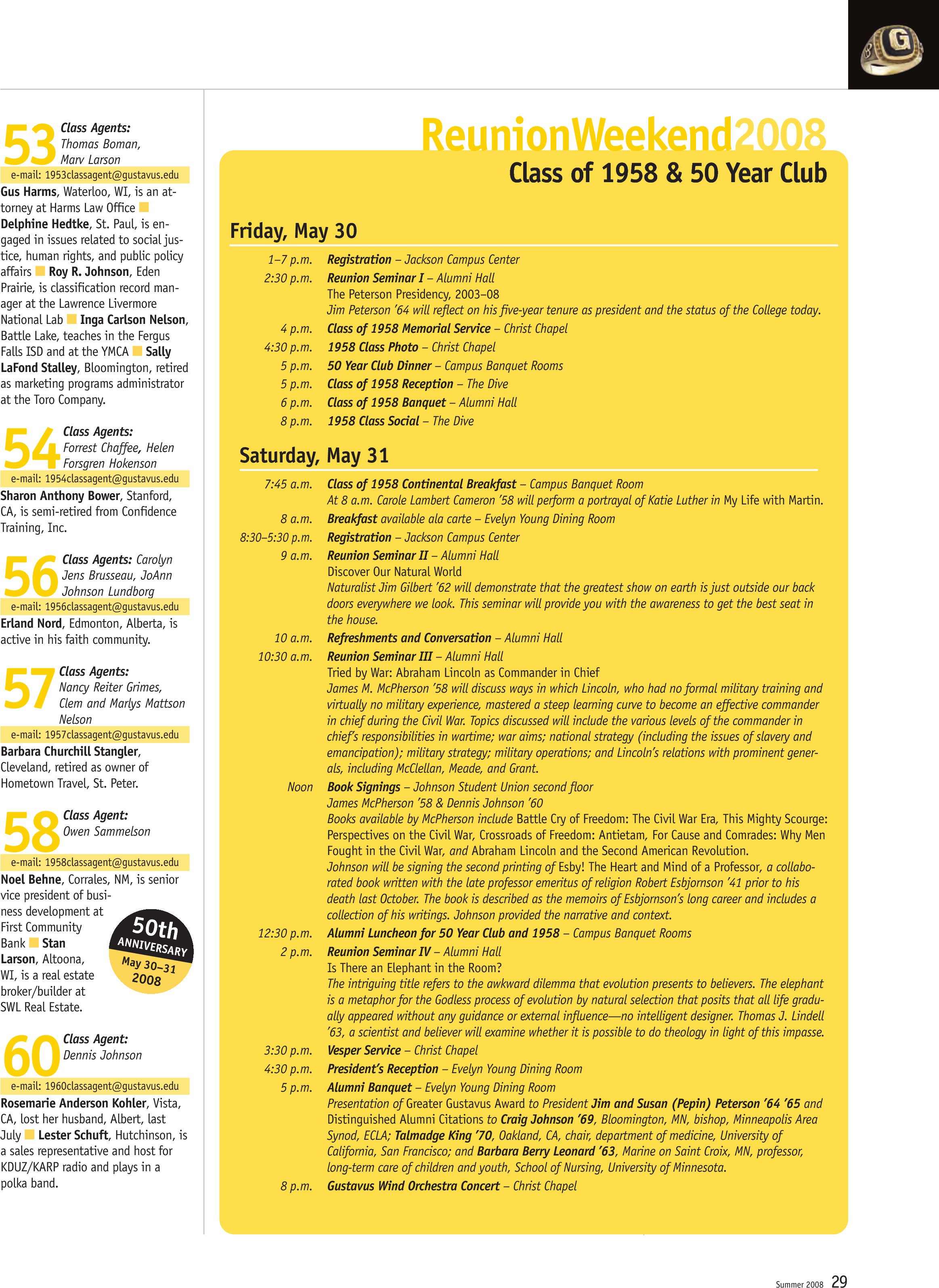 quarterly page
