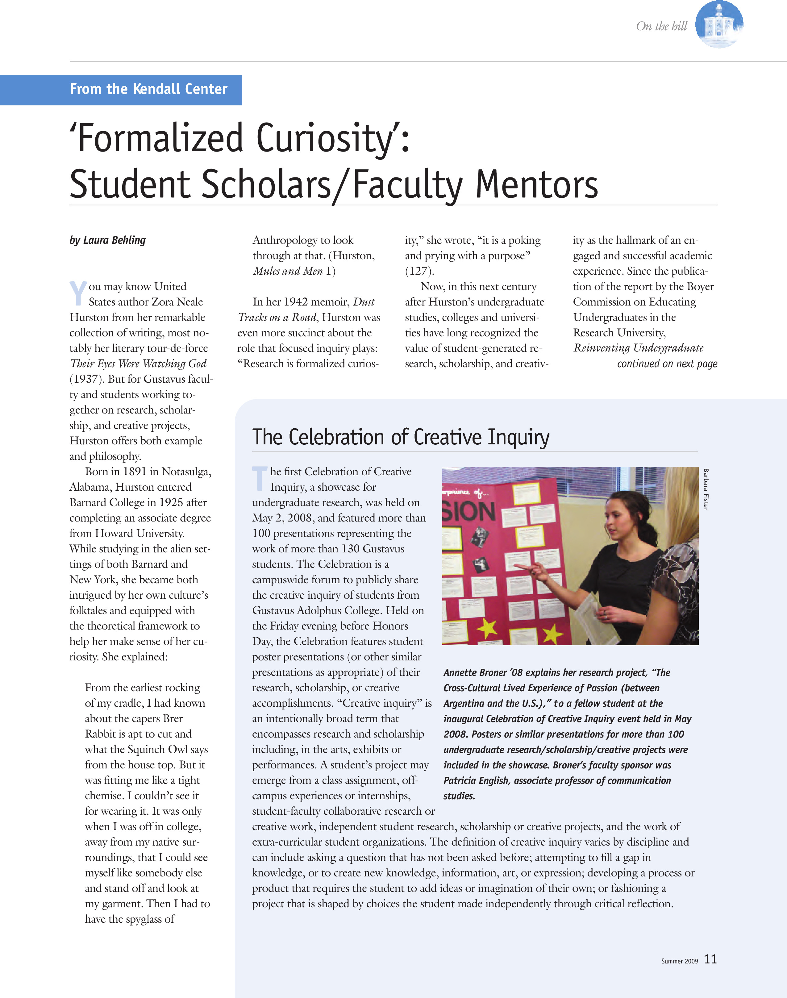 quarterly page