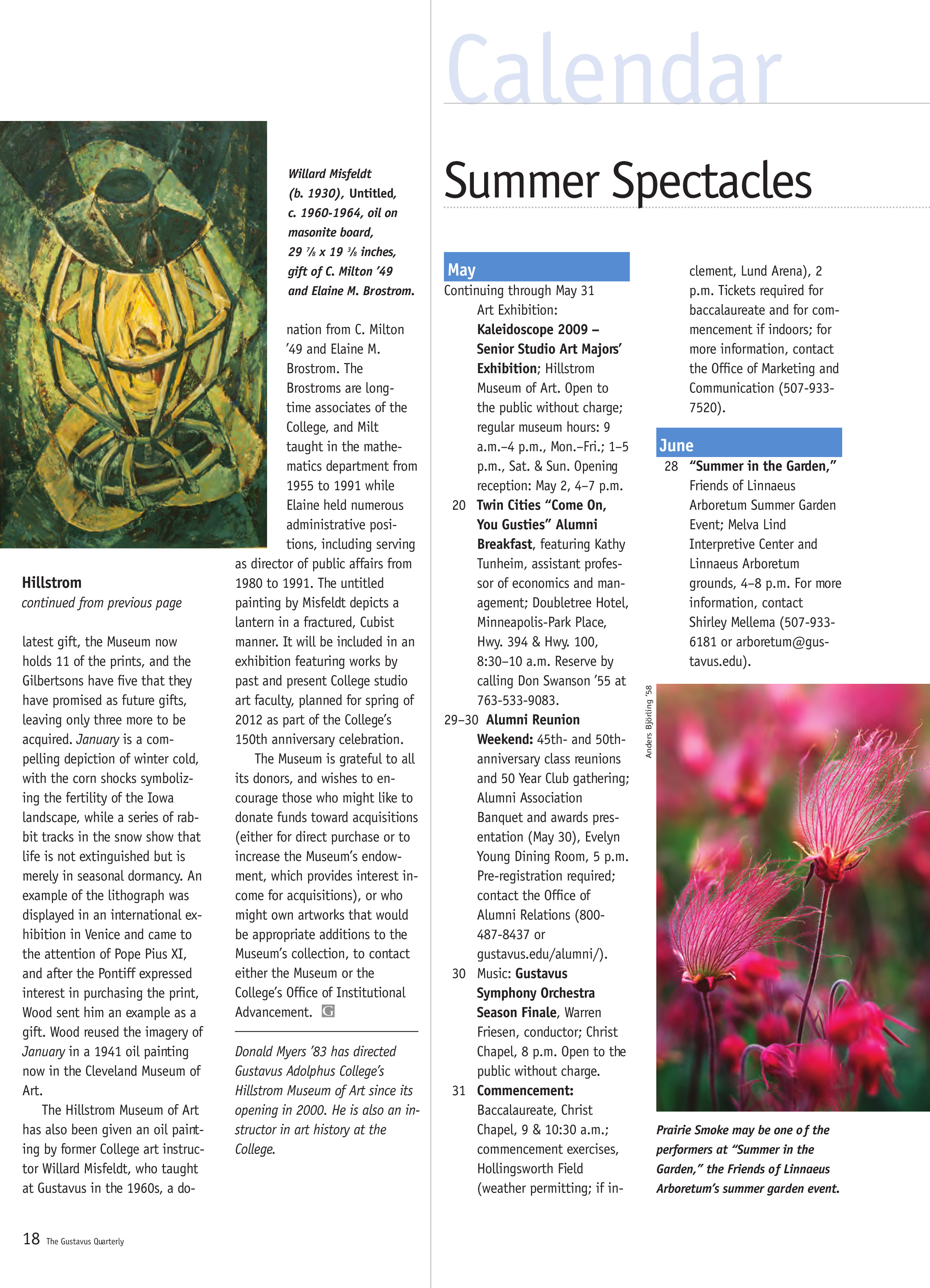 quarterly page