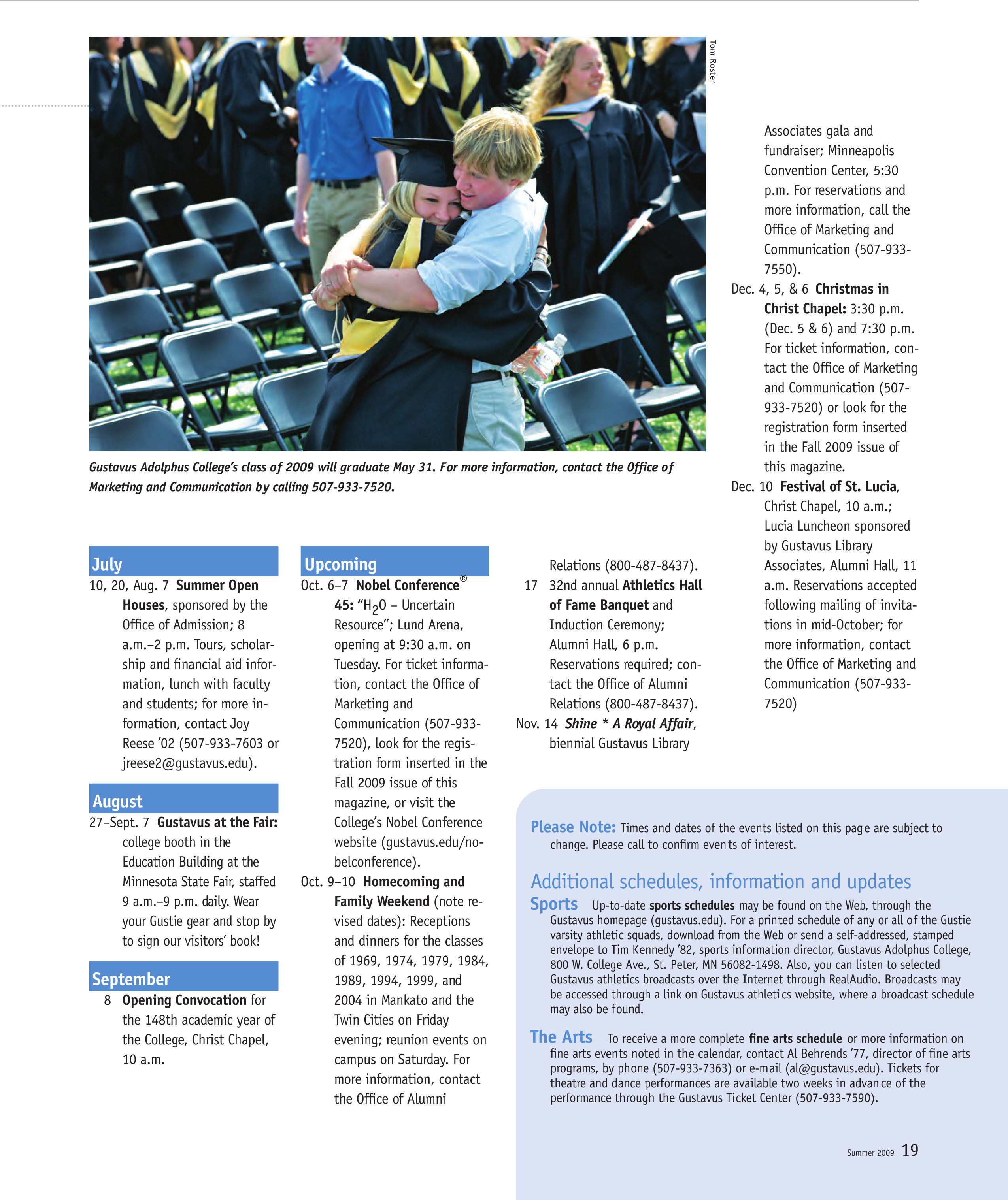 quarterly page