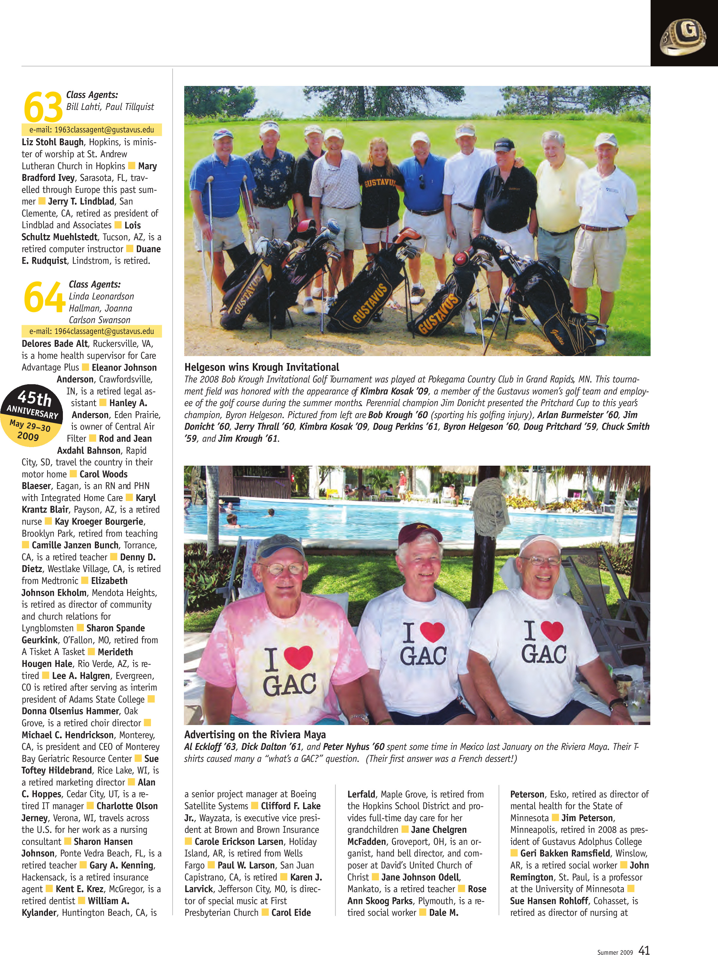 quarterly page